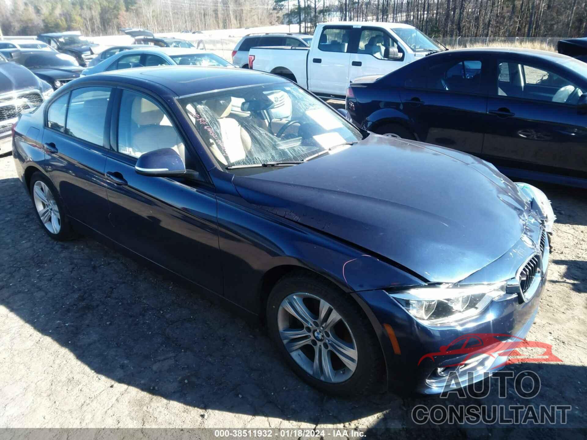 BMW 328I 2016 - WBA8E3G52GNU05312