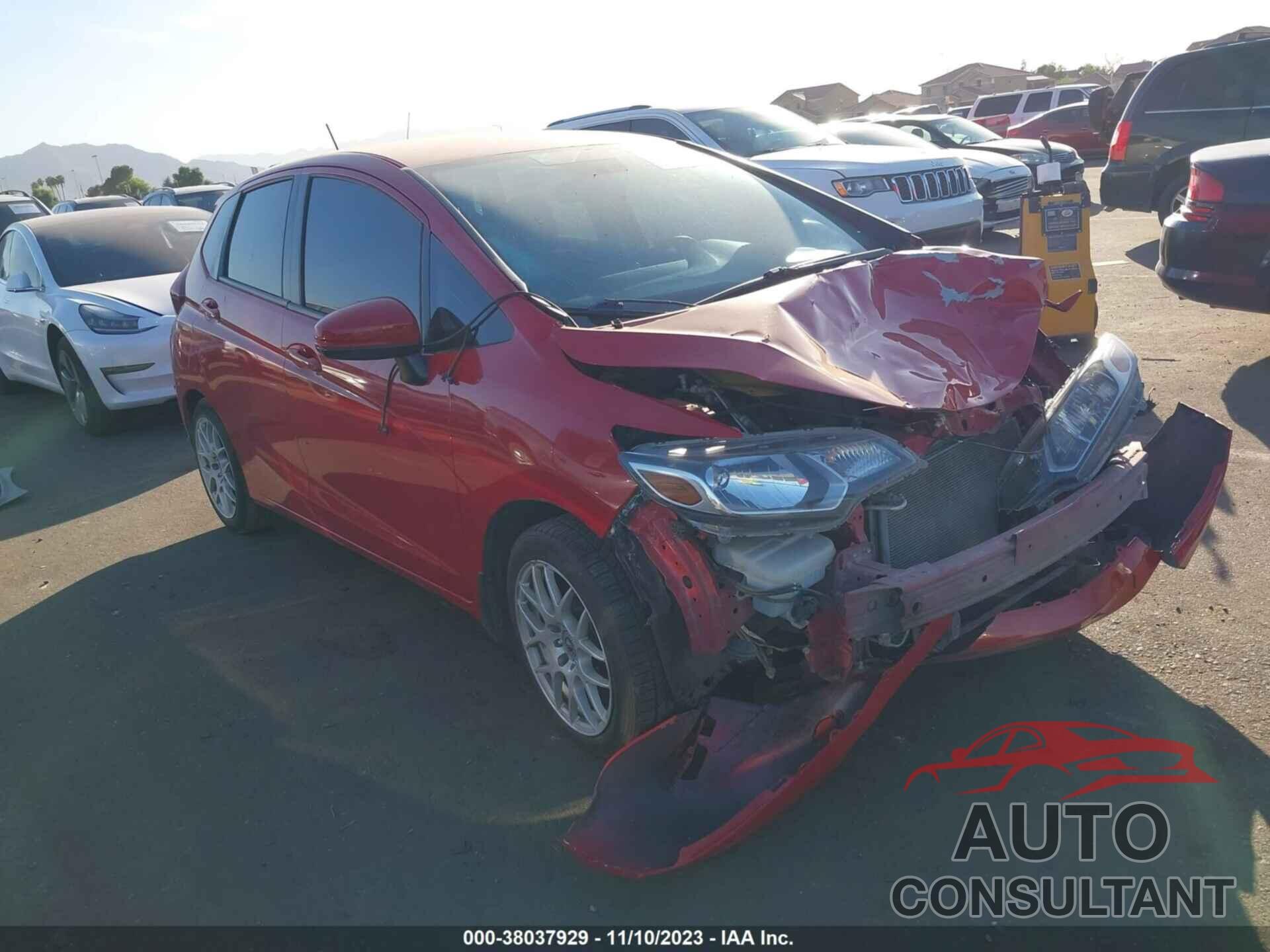 HONDA FIT 2016 - JHMGK5H53GX007787