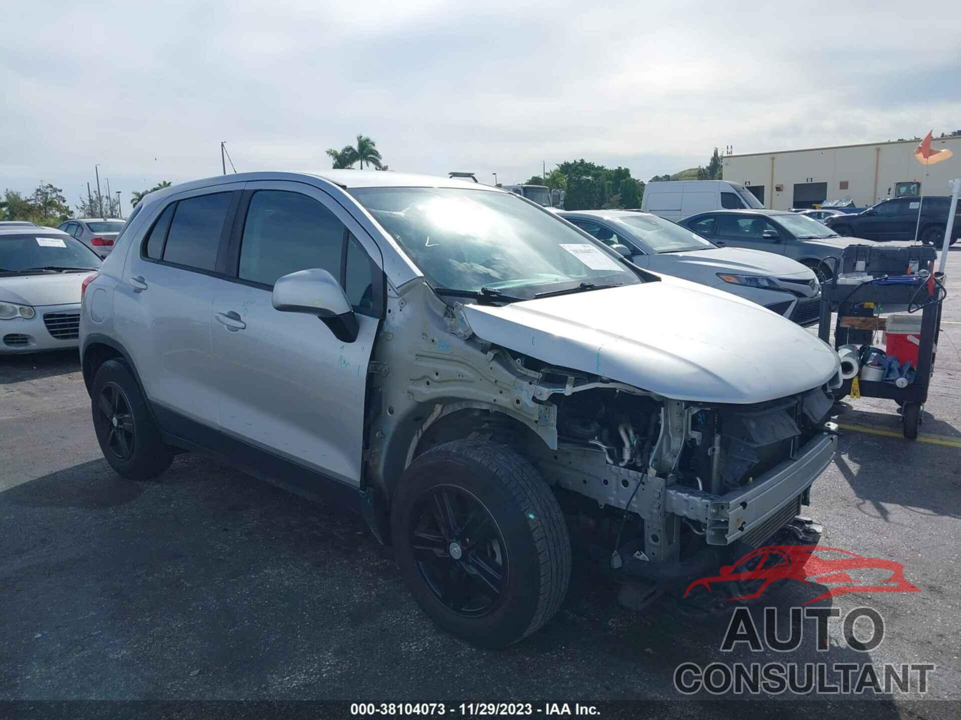 CHEVROLET TRAX 2019 - 3GNCJKSBXKL224653