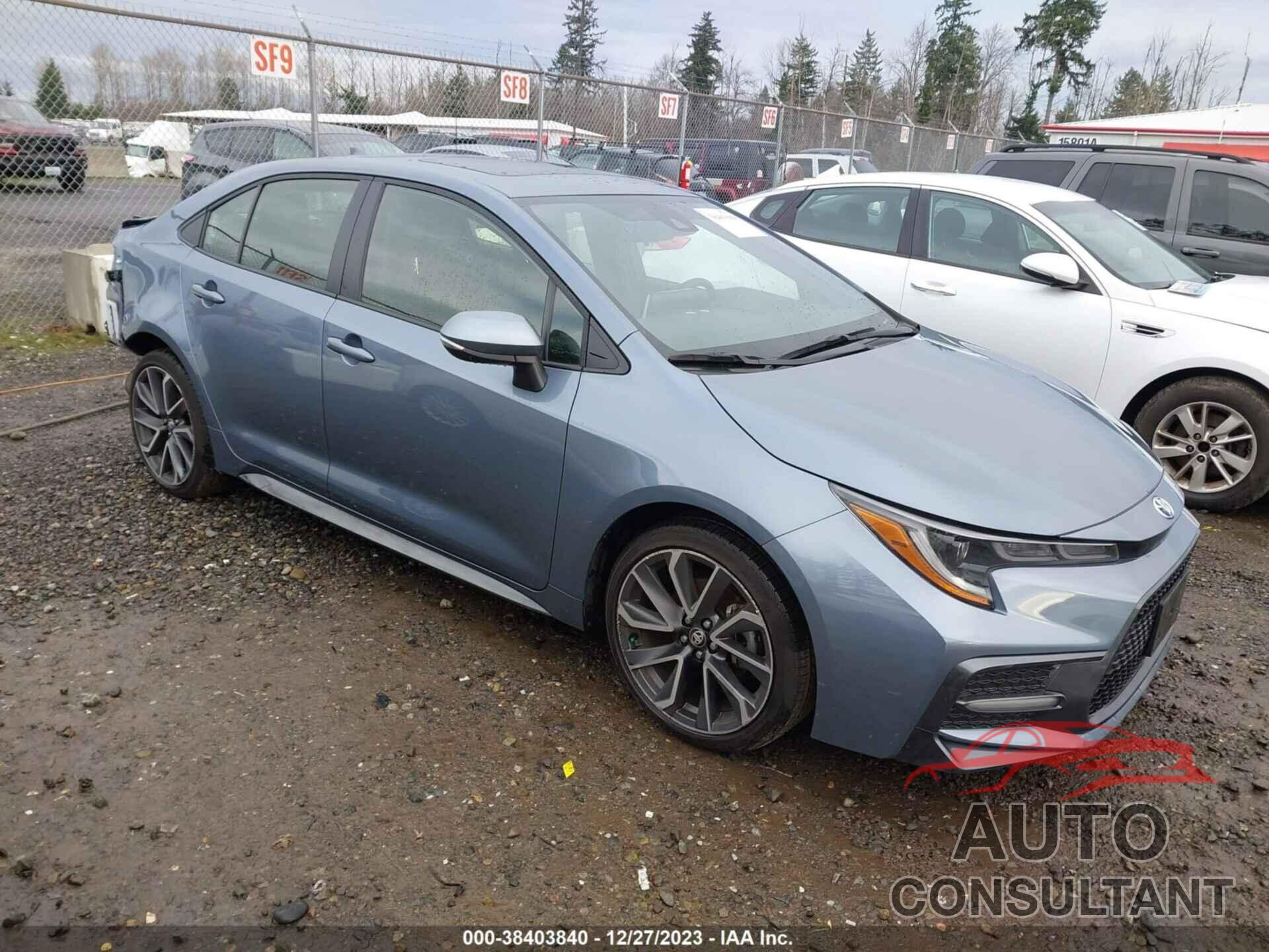 TOYOTA COROLLA 2022 - JTDP4MCEXN3509245