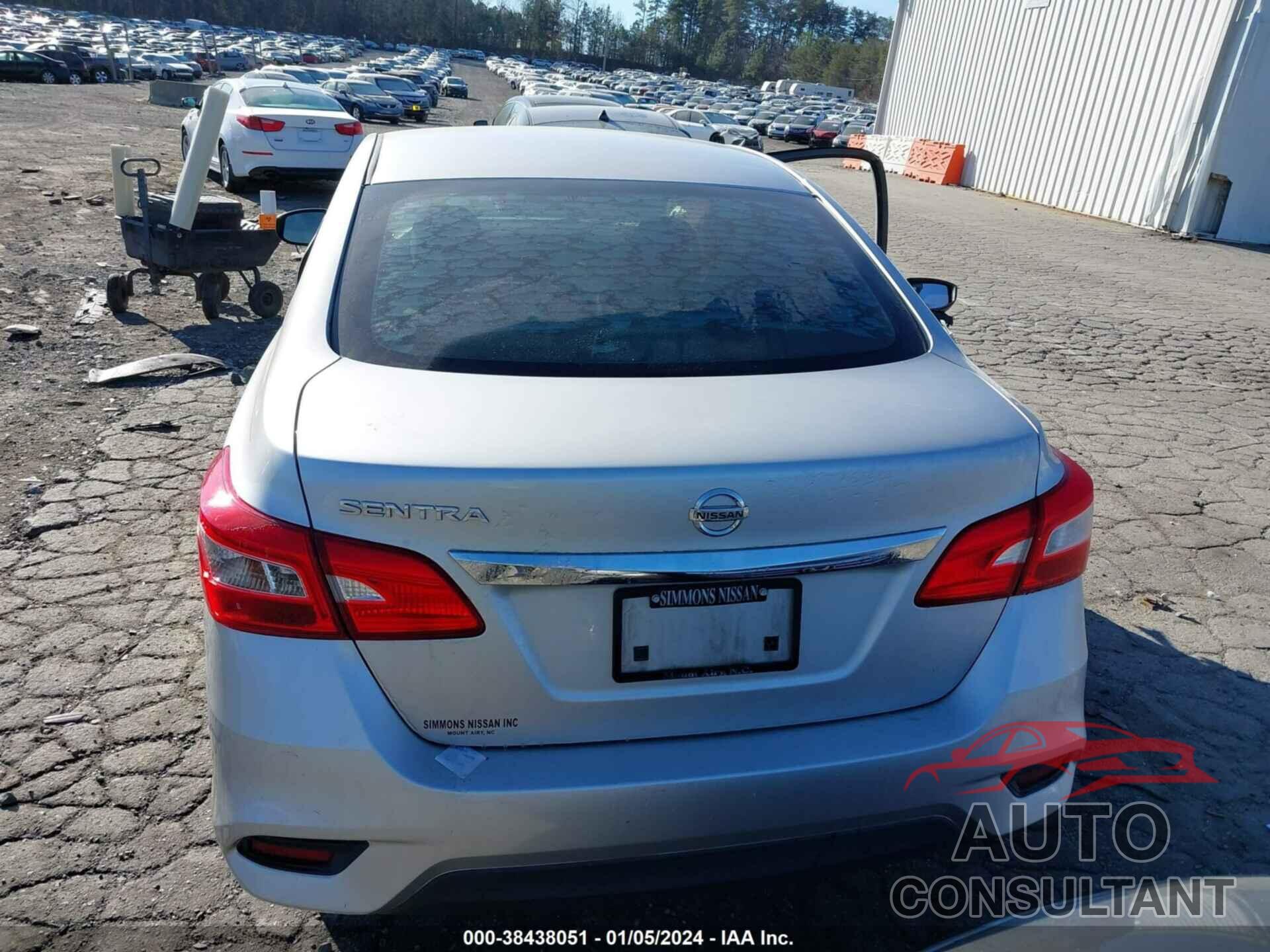 NISSAN SENTRA 2017 - 3N1AB7AP8HY371415