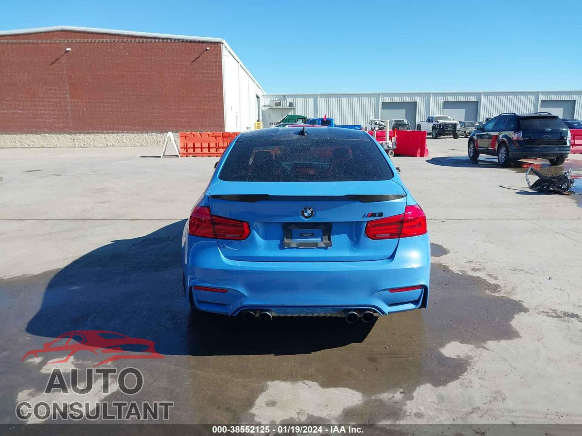 BMW M3 2016 - WBS8M9C53G5D30470