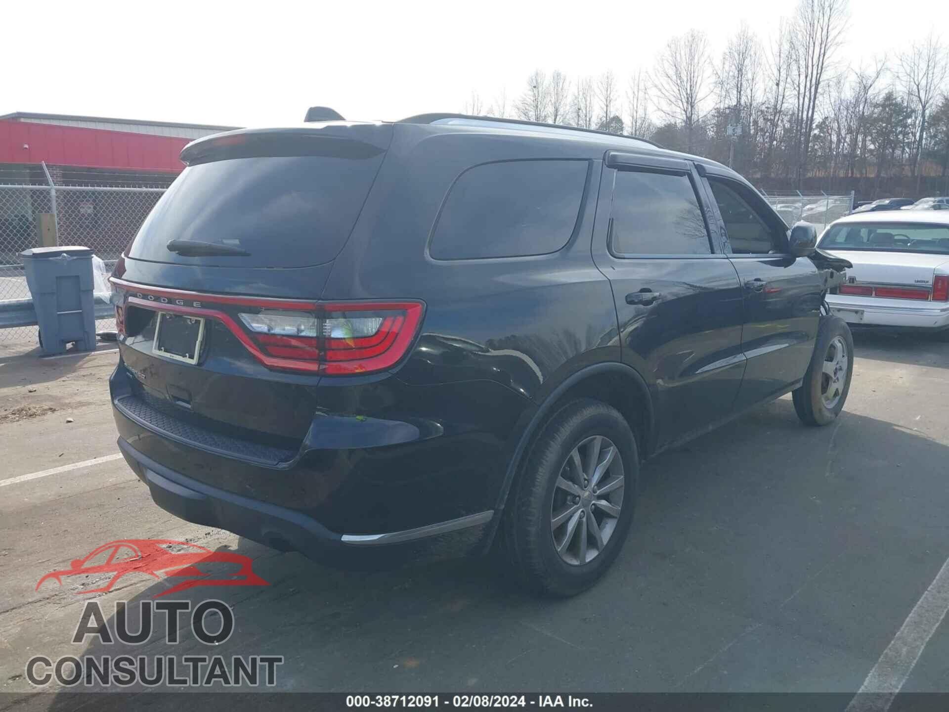 DODGE DURANGO 2017 - 1C4RDJAG6HC860234