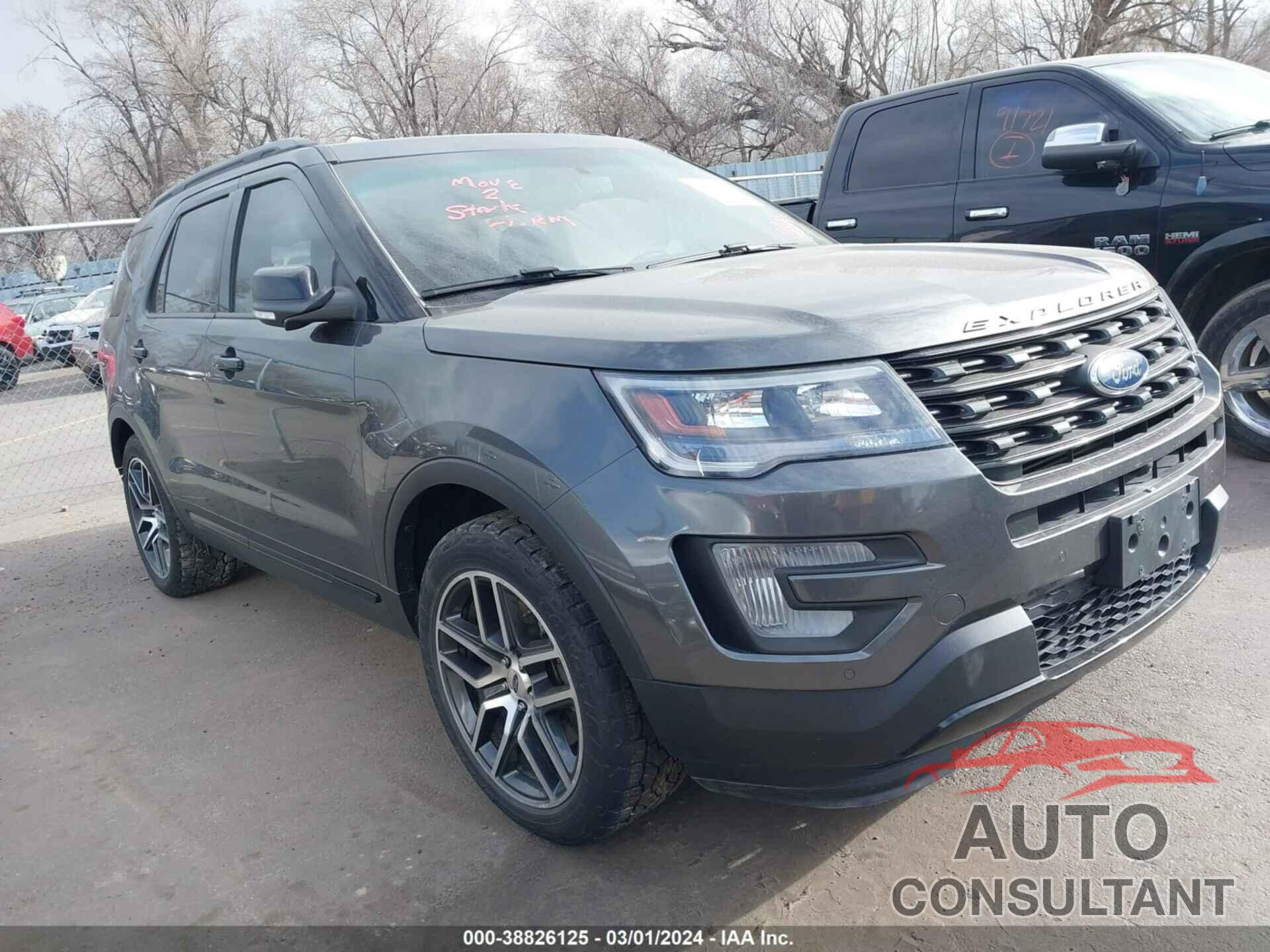 FORD EXPLORER 2017 - 1FM5K8GT8HGB70684