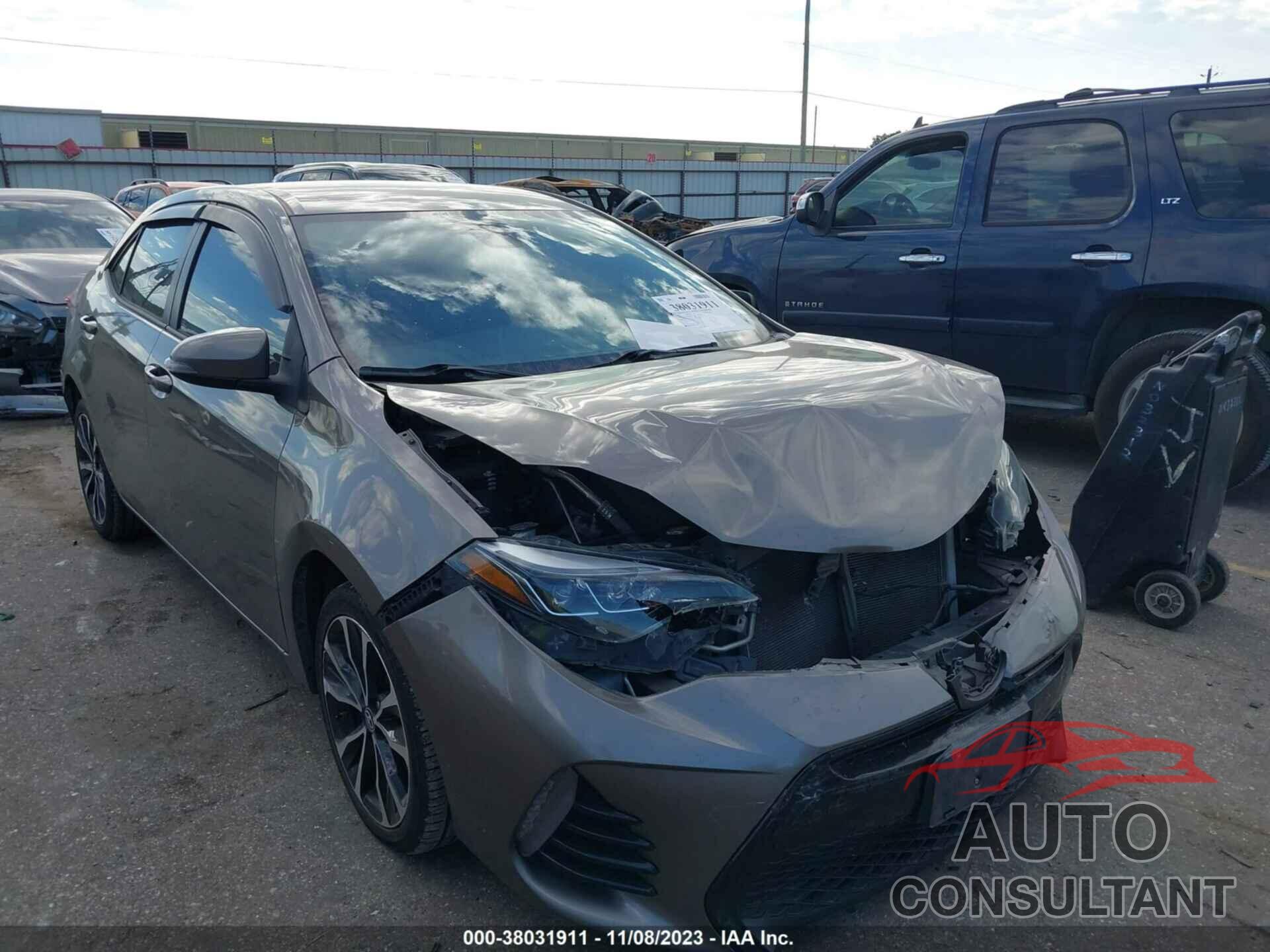 TOYOTA COROLLA 2017 - 5YFBURHE8HP578317
