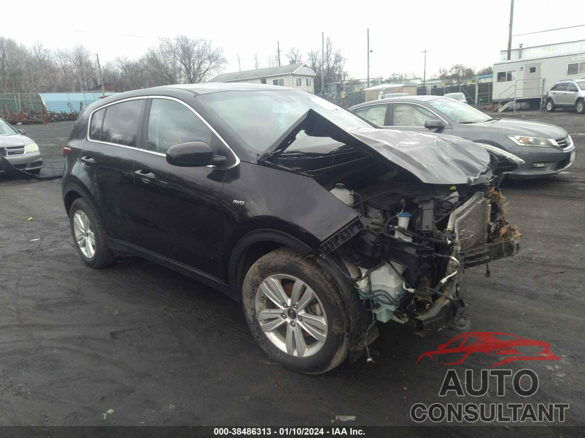 KIA SPORTAGE 2018 - KNDPMCAC5J7391121