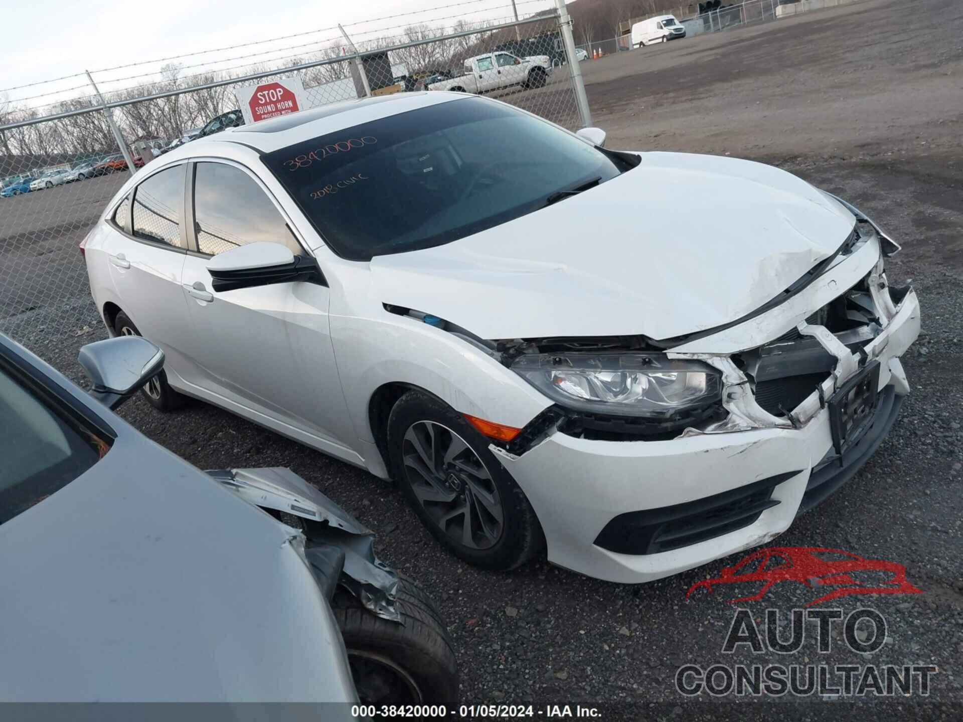 HONDA CIVIC 2018 - 19XFC2F78JE208539