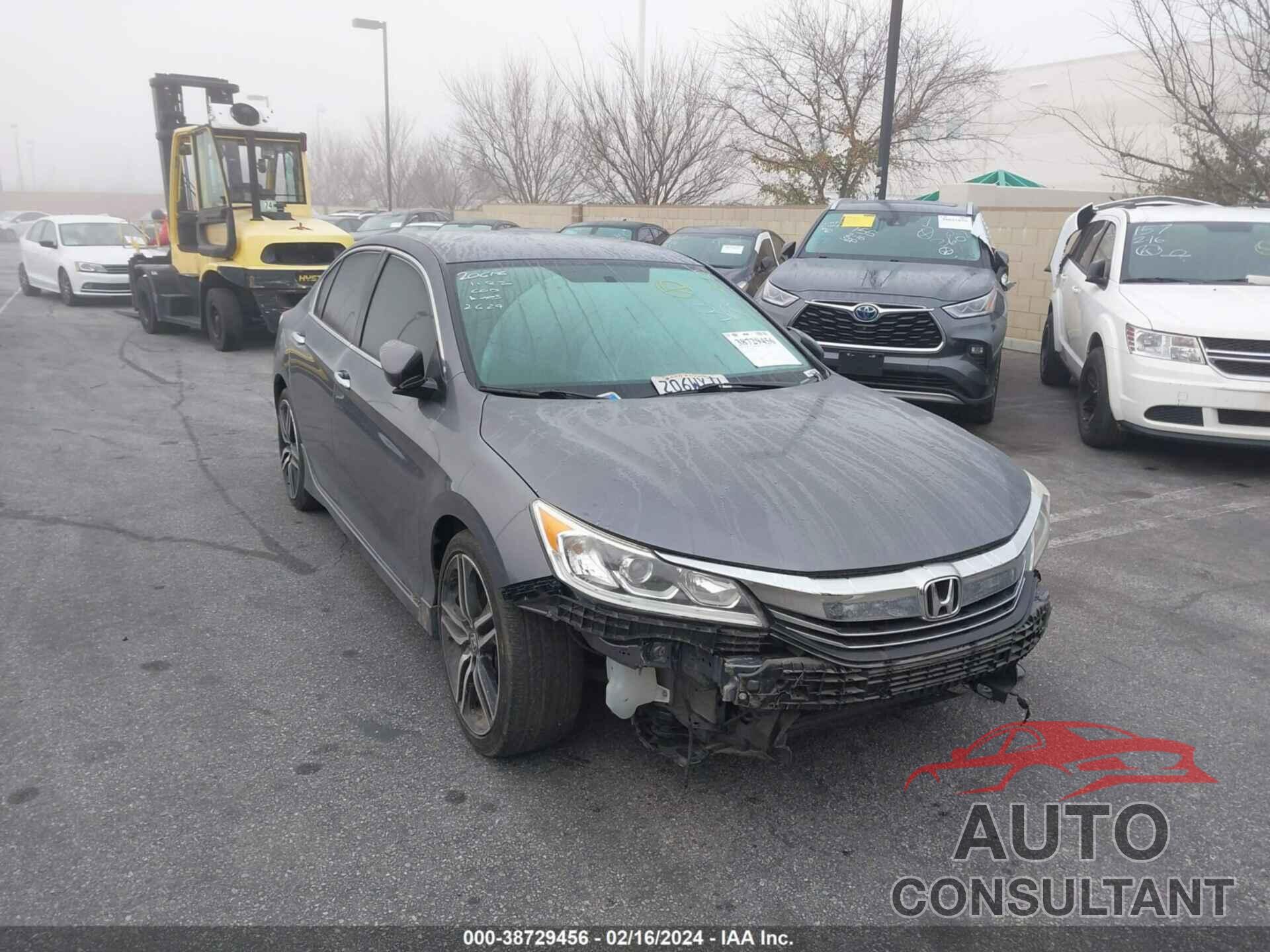 HONDA ACCORD 2016 - 1HGCR2F5XGA047270