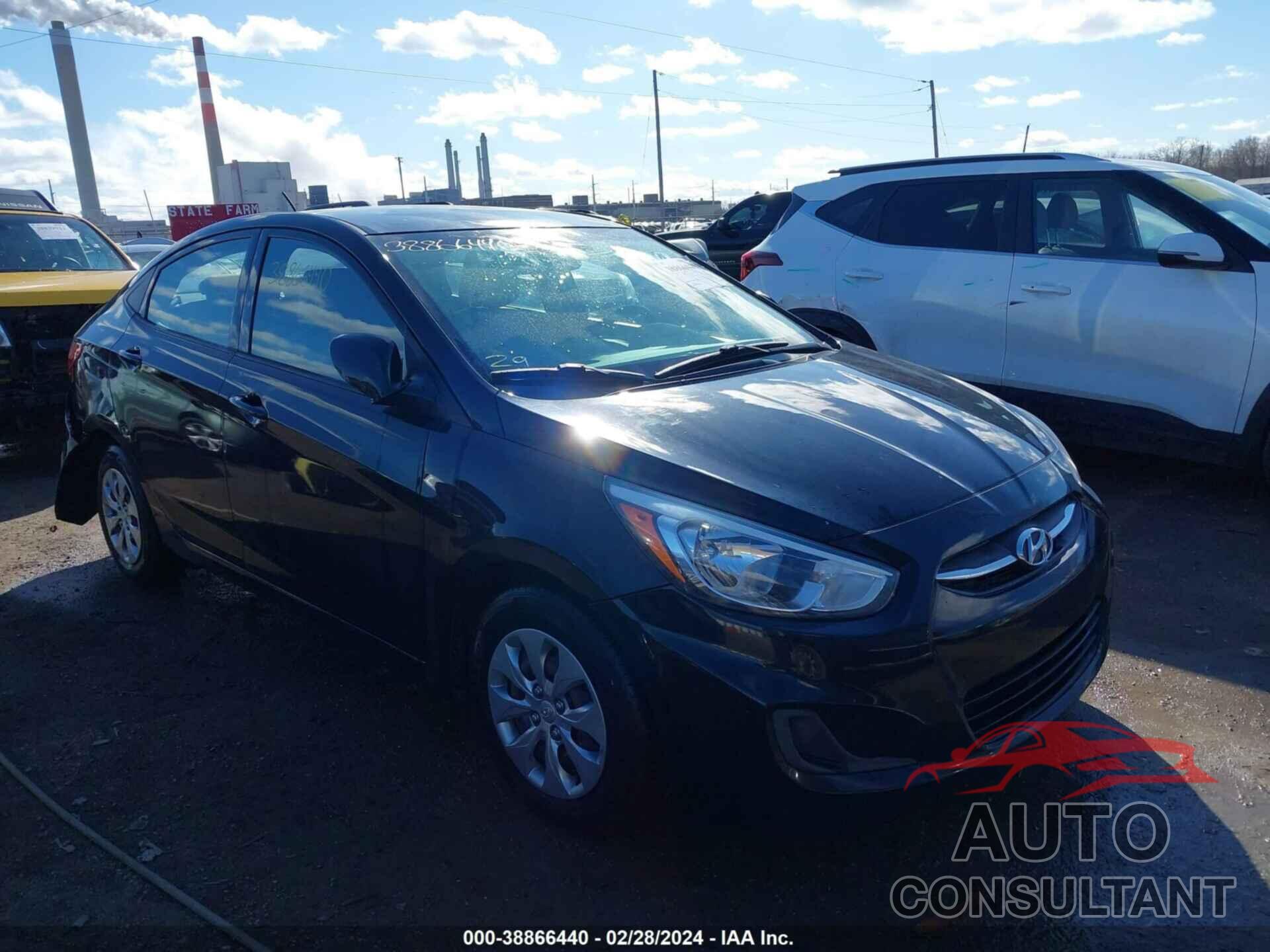 HYUNDAI ACCENT 2017 - KMHCT4AE8HU240791