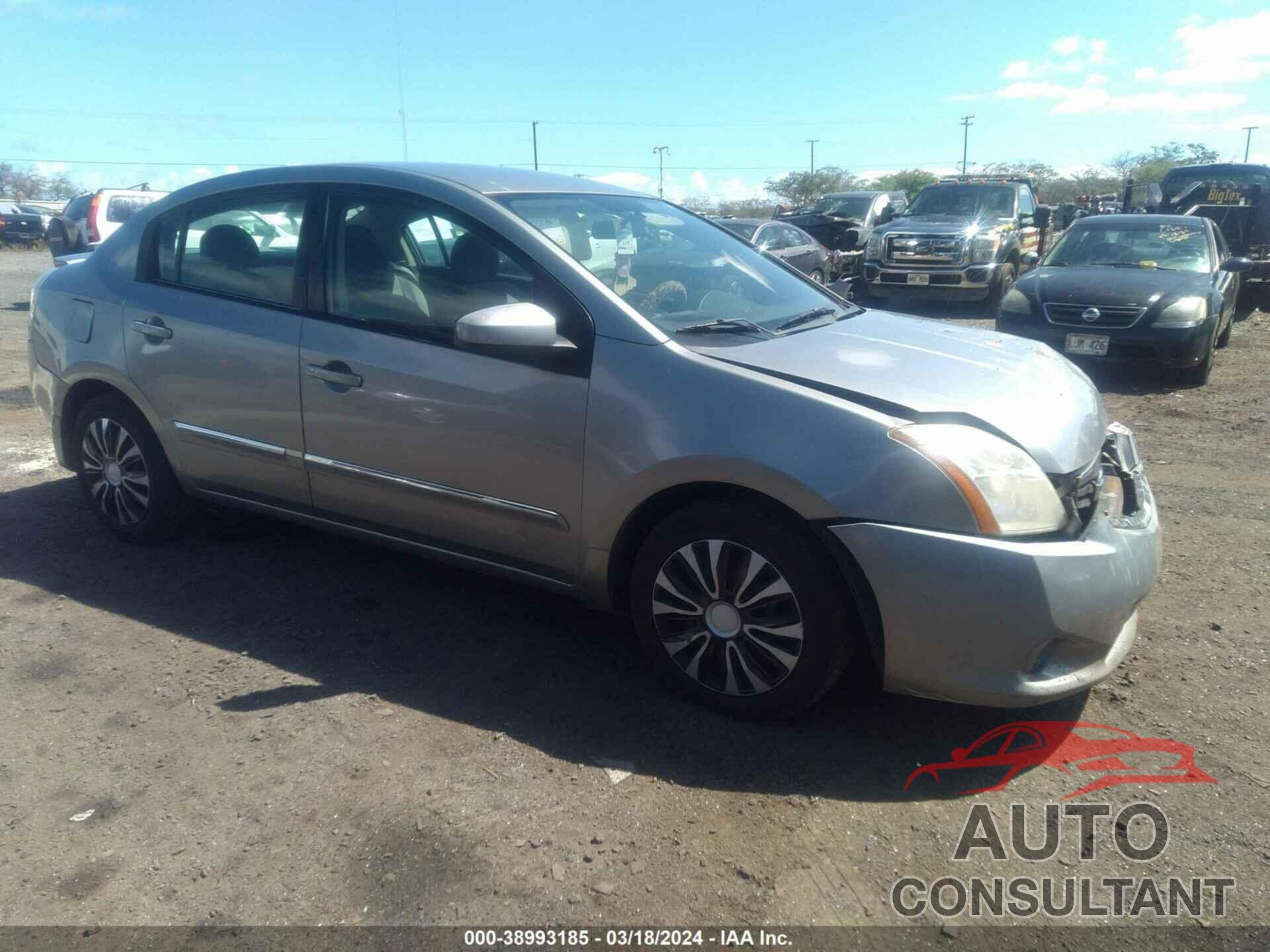 NISSAN SENTRA 2012 - 3N1AB6AP1CL665190