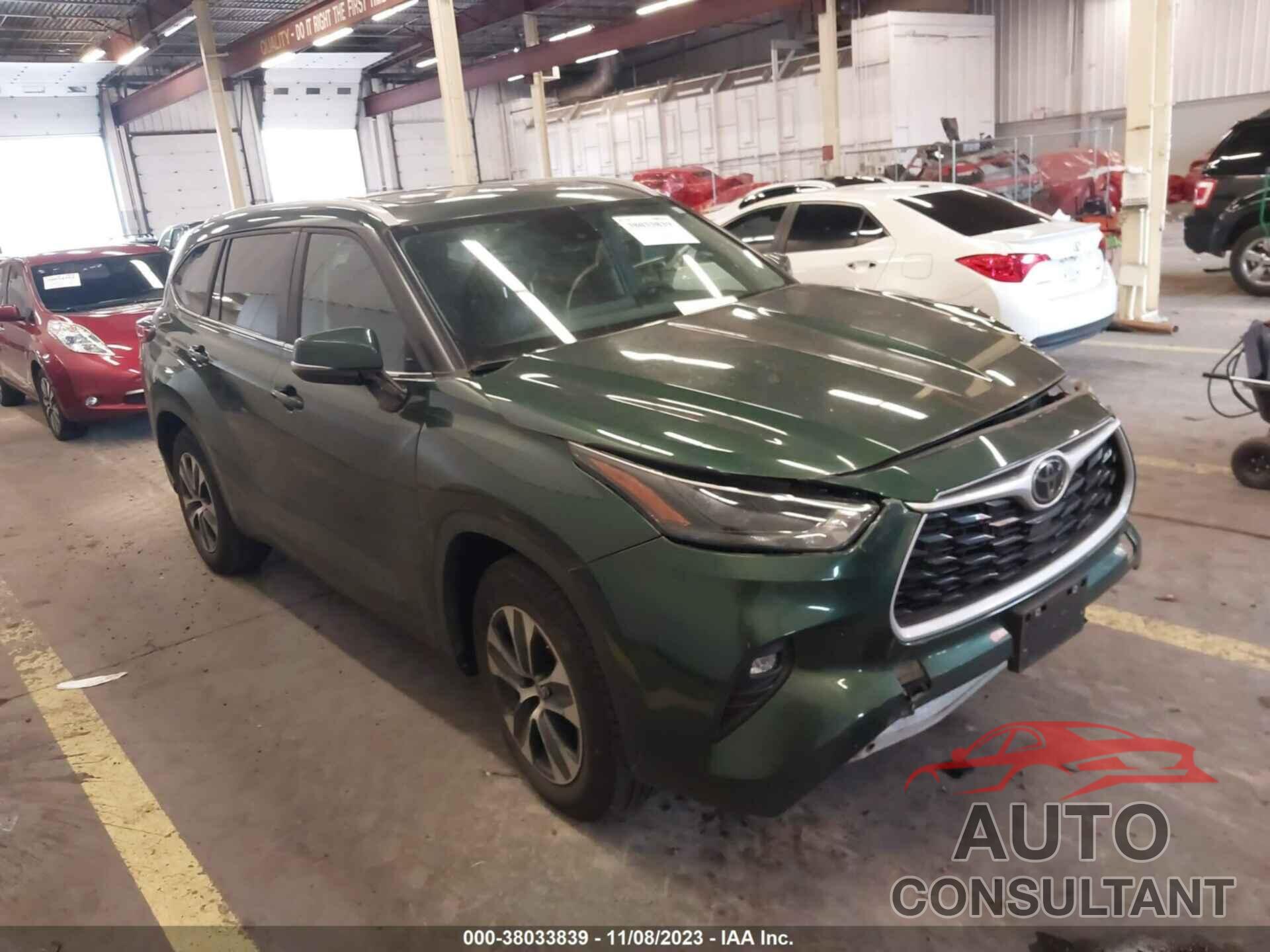 TOYOTA HIGHLANDER 2023 - 5TDKDRAH7PS504249