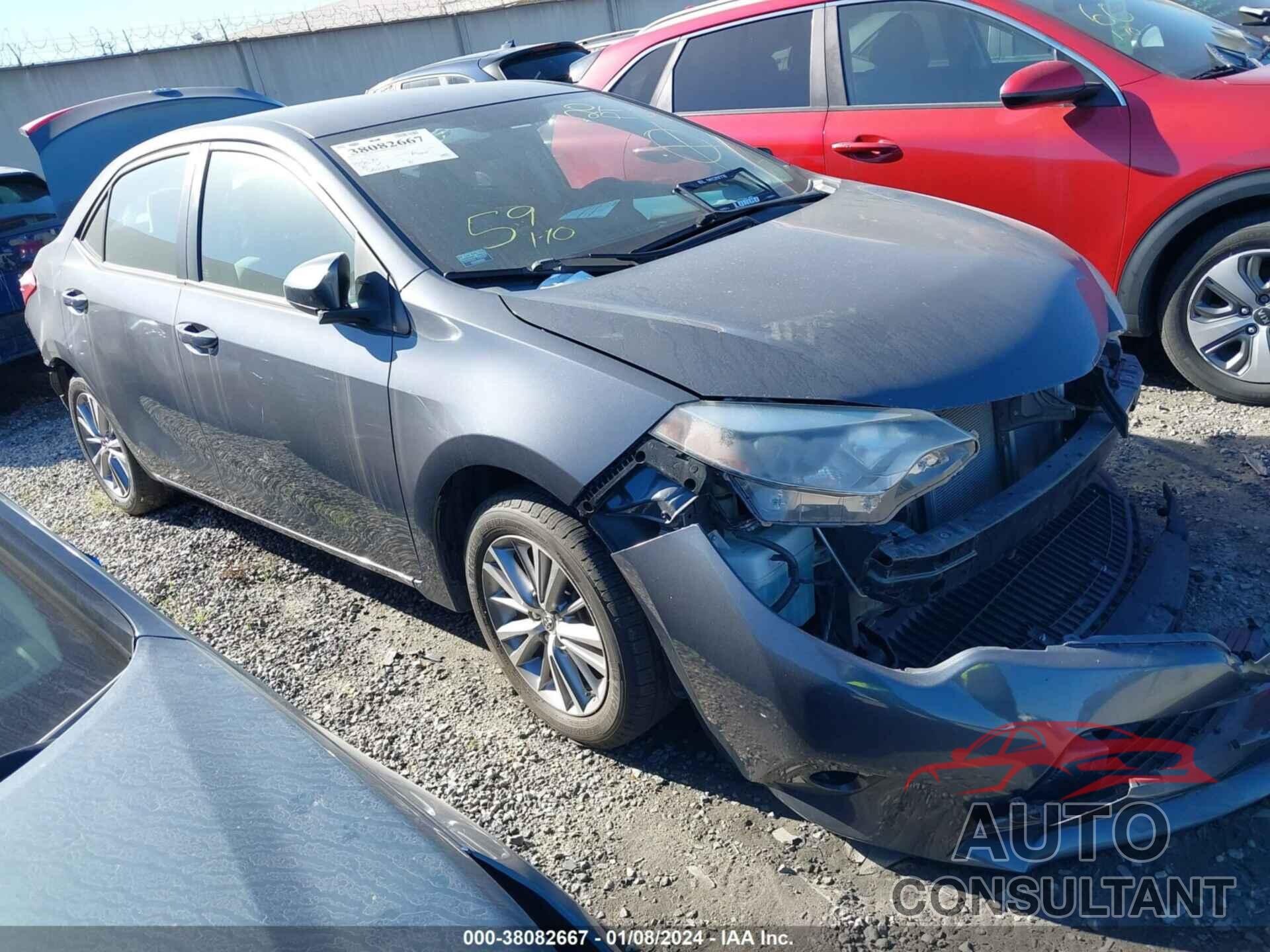 TOYOTA COROLLA 2015 - 5YFBURHE4FP295880
