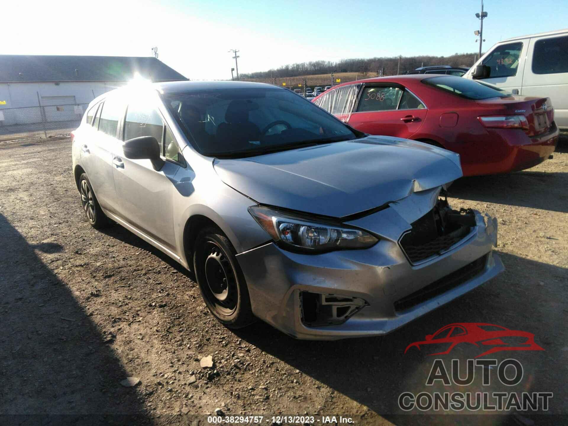 SUBARU IMPREZA 2019 - 4S3GTAA6XK3722060