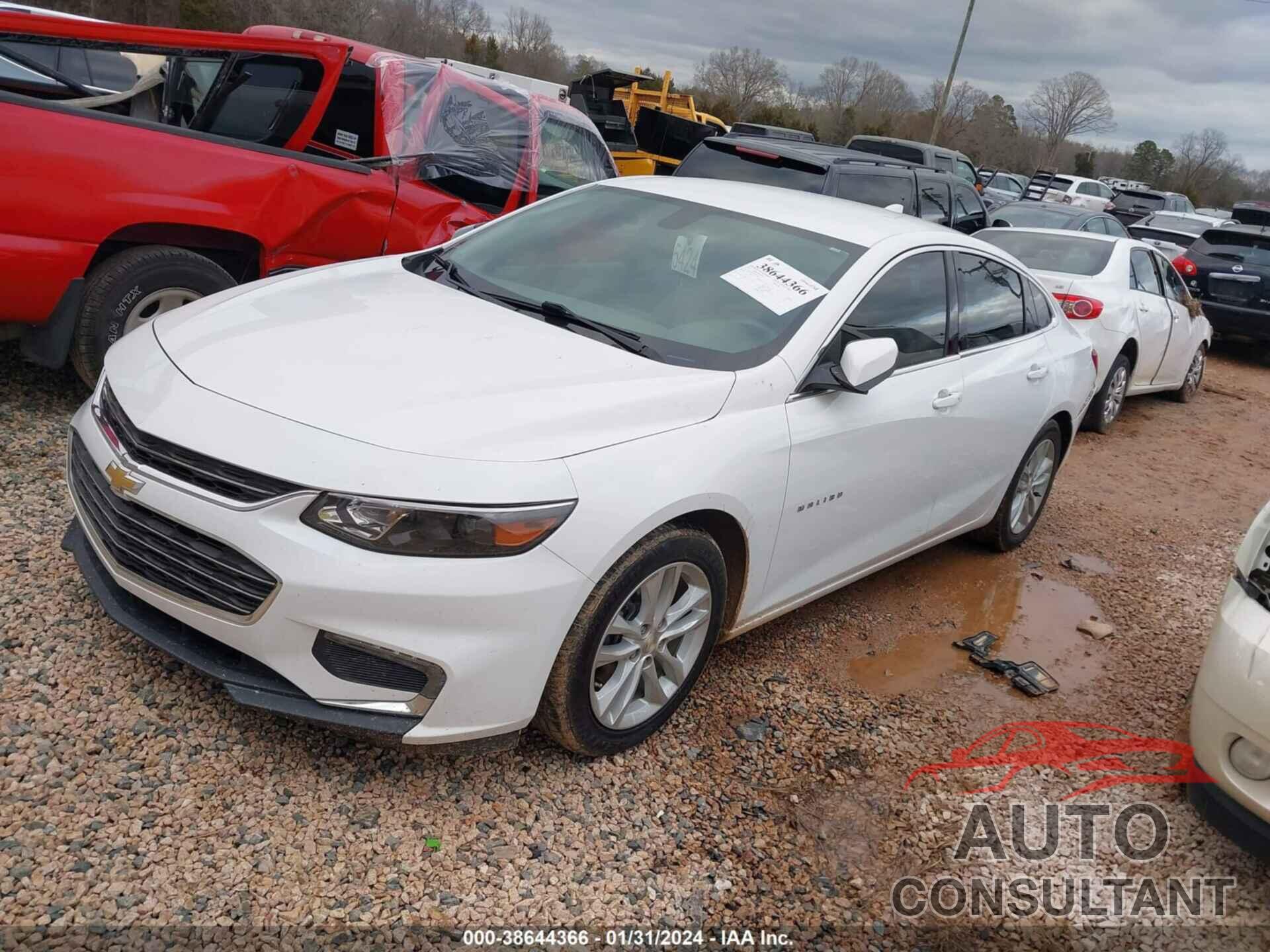 CHEVROLET MALIBU 2016 - 1G1ZE5ST3GF216583