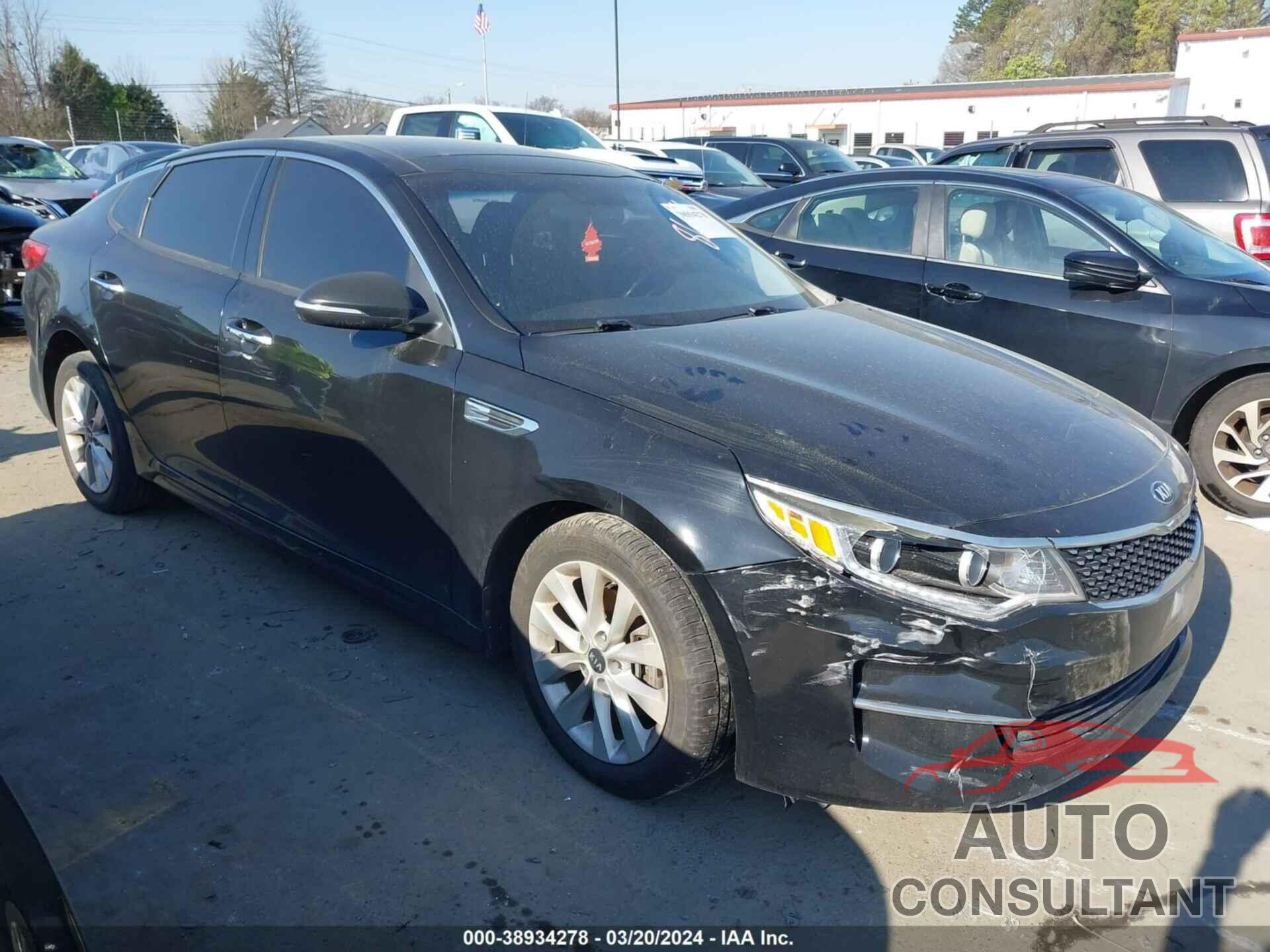 KIA OPTIMA 2016 - 5XXGU4L35GG108624
