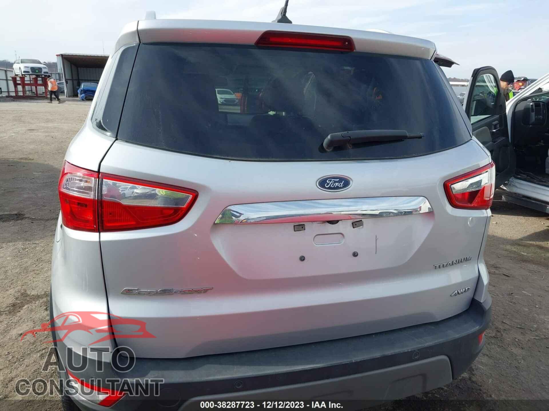 FORD ECOSPORT 2020 - MAJ6S3KL9LC346103