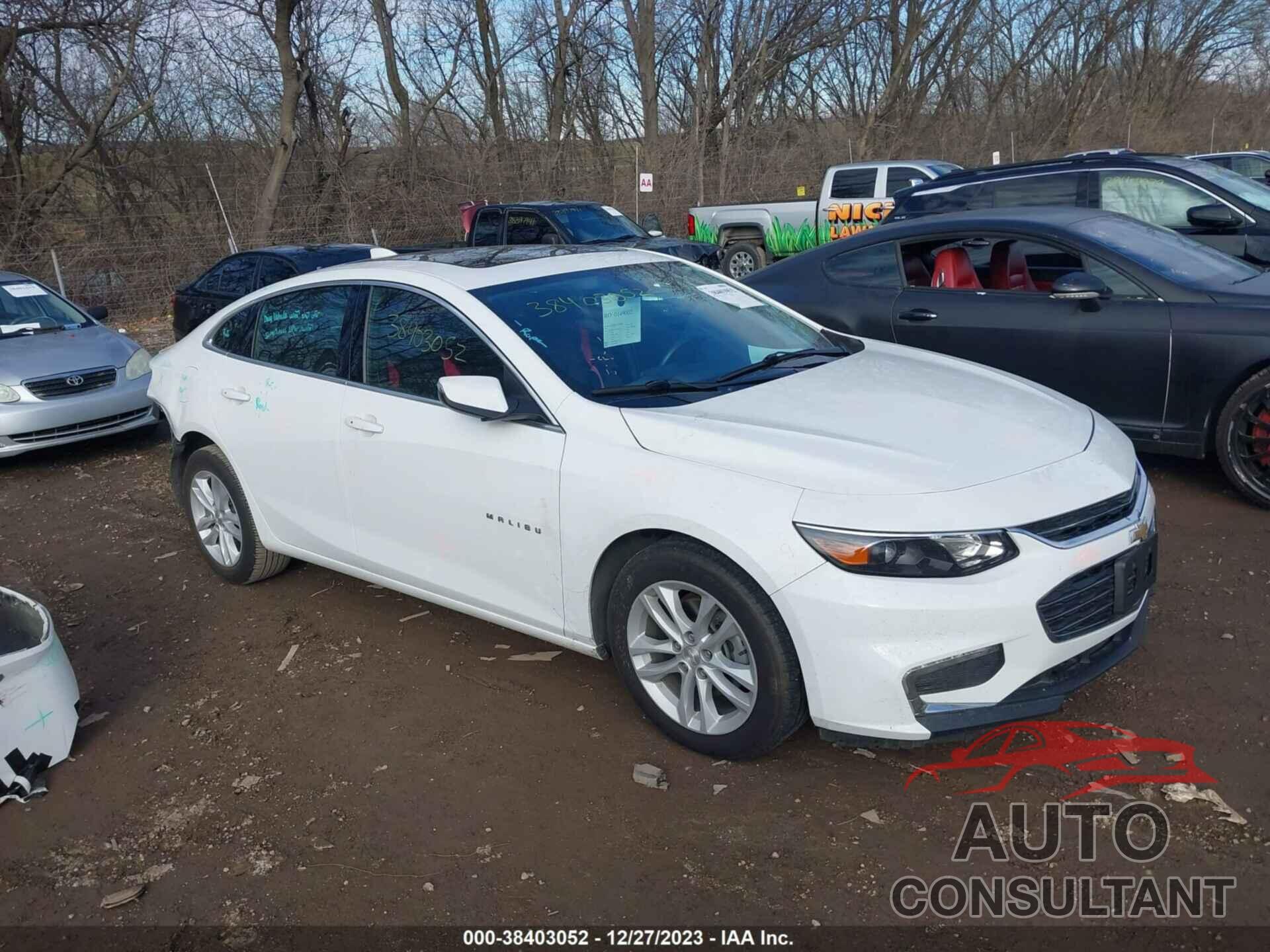 CHEVROLET MALIBU 2016 - 1G1ZE5ST8GF204087