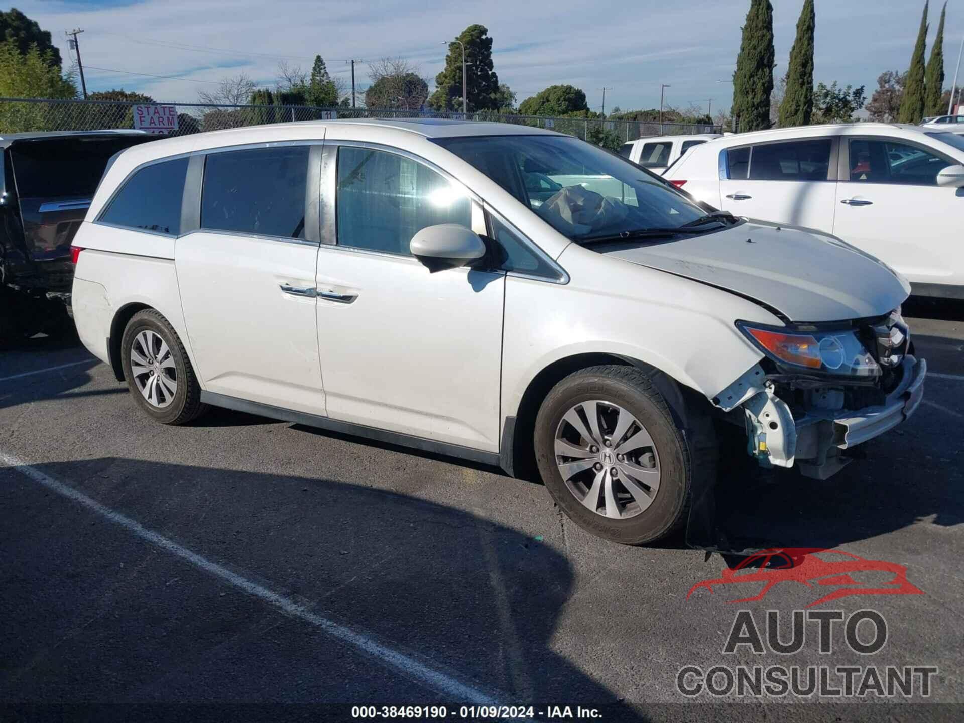 HONDA ODYSSEY 2017 - 5FNRL5H63HB014461