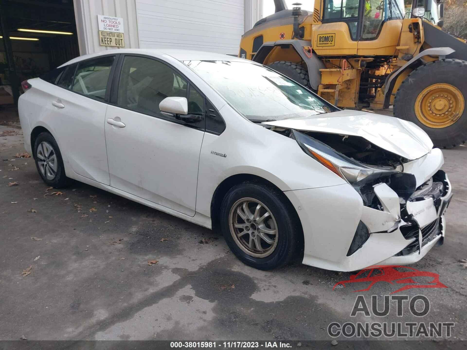 TOYOTA PRIUS 2018 - JTDKBRFUXJ3075645