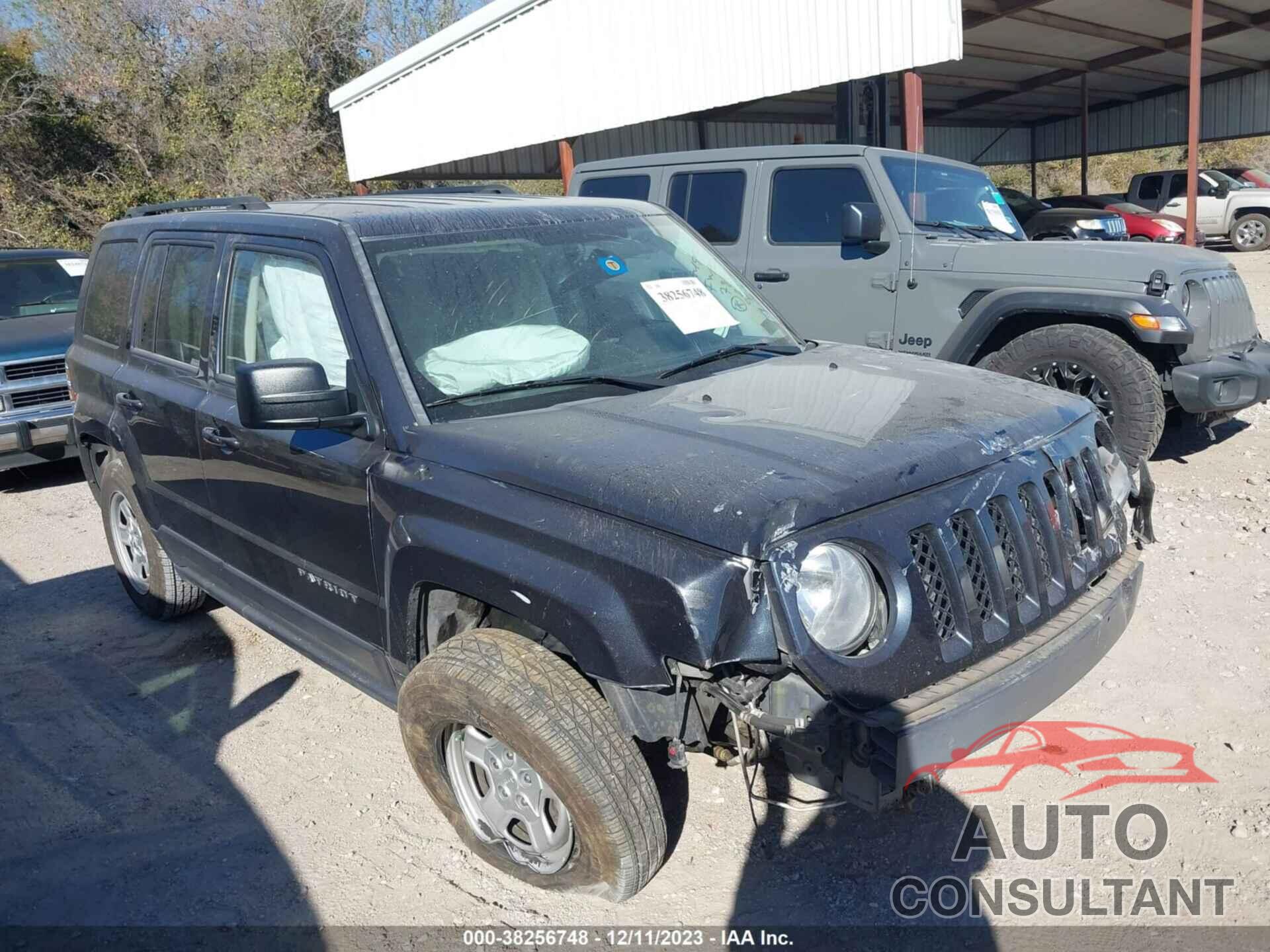 JEEP PATRIOT 2016 - 1C4NJPBA8GD518622