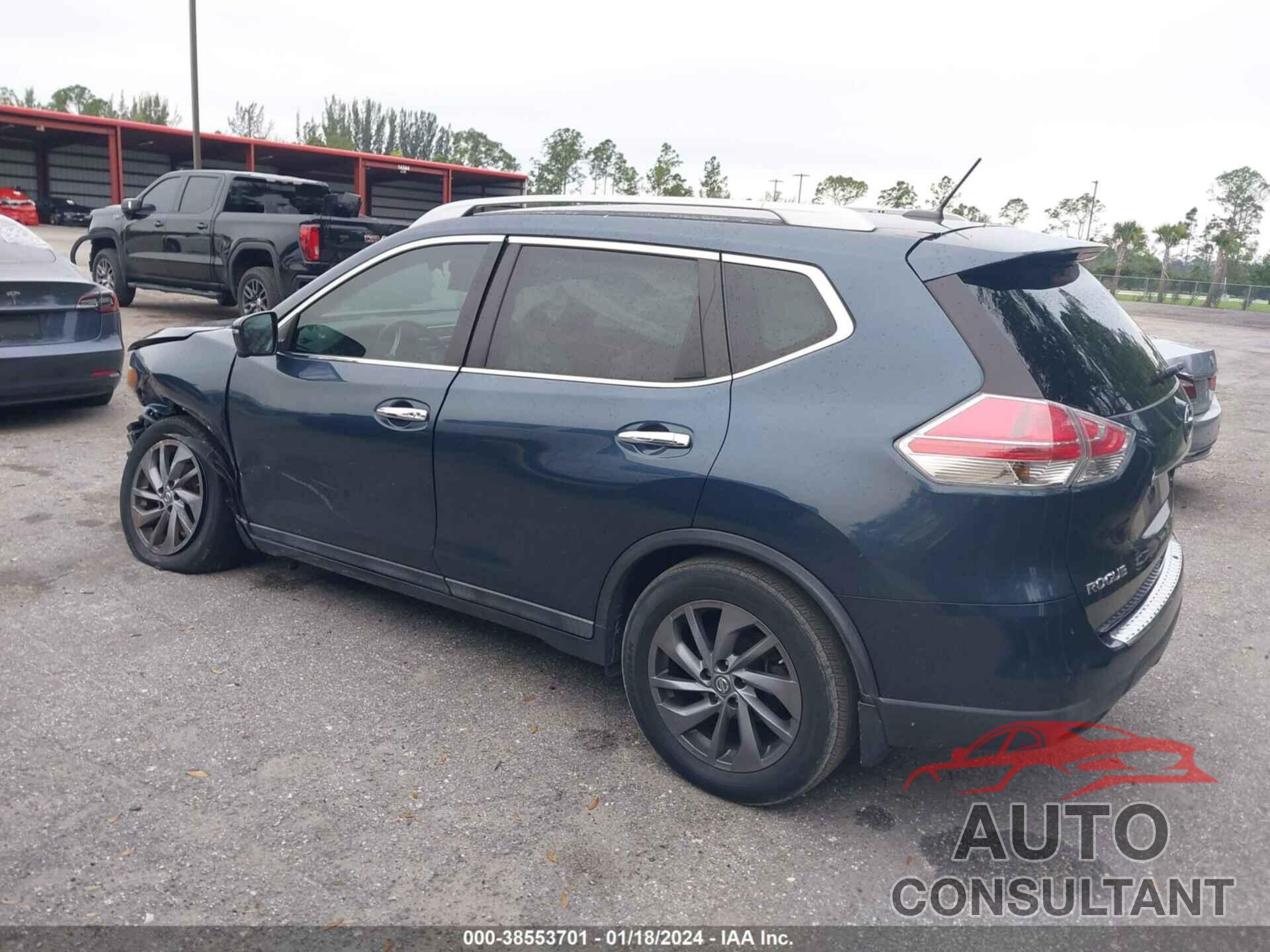 NISSAN ROGUE 2016 - 5N1AT2MT9GC743191