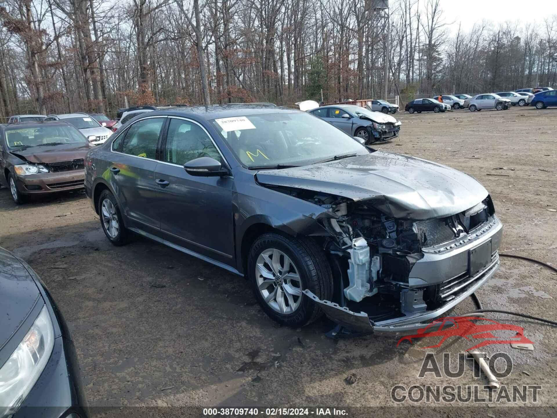 VOLKSWAGEN PASSAT 2016 - 1VWAT7A32GC044679