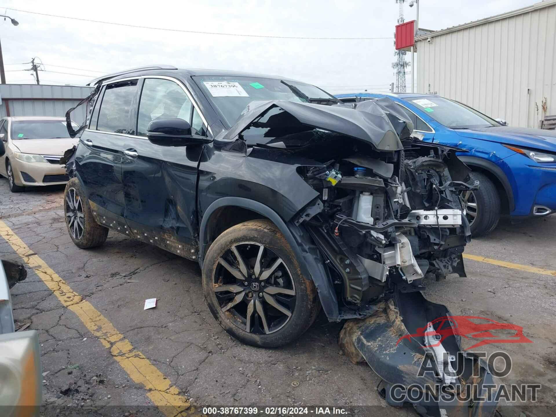 HONDA PILOT 2019 - 5FNYF5H90KB013692