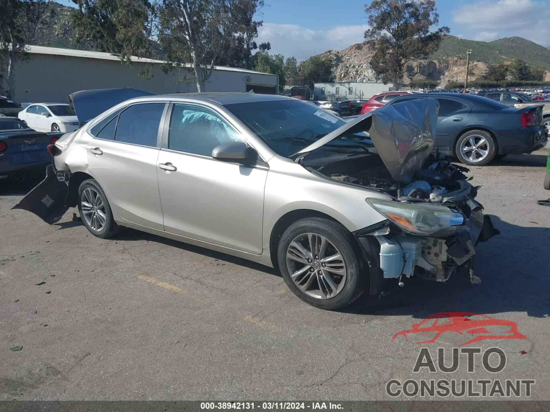 TOYOTA CAMRY 2016 - 4T1BF1FK1GU120104