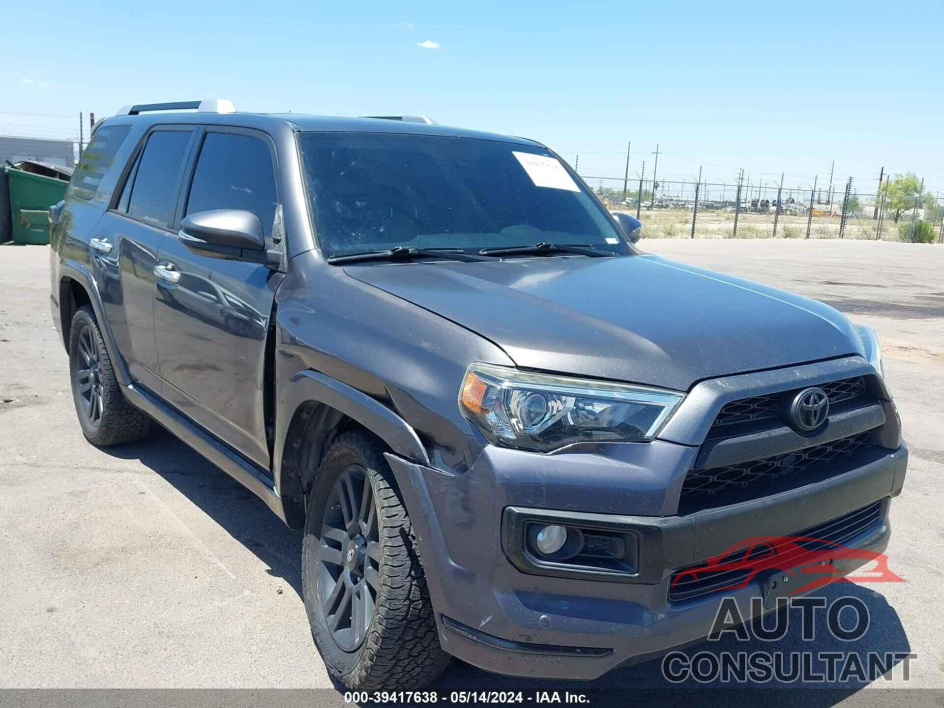 TOYOTA 4RUNNER 2017 - JTEBU5JR5H5479629