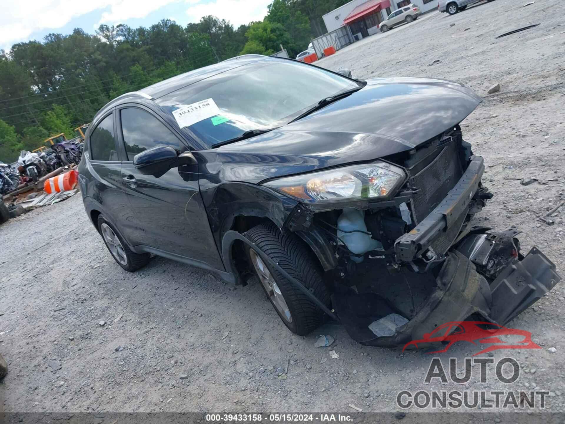 HONDA HR-V 2016 - 3CZRU5H72GM722582