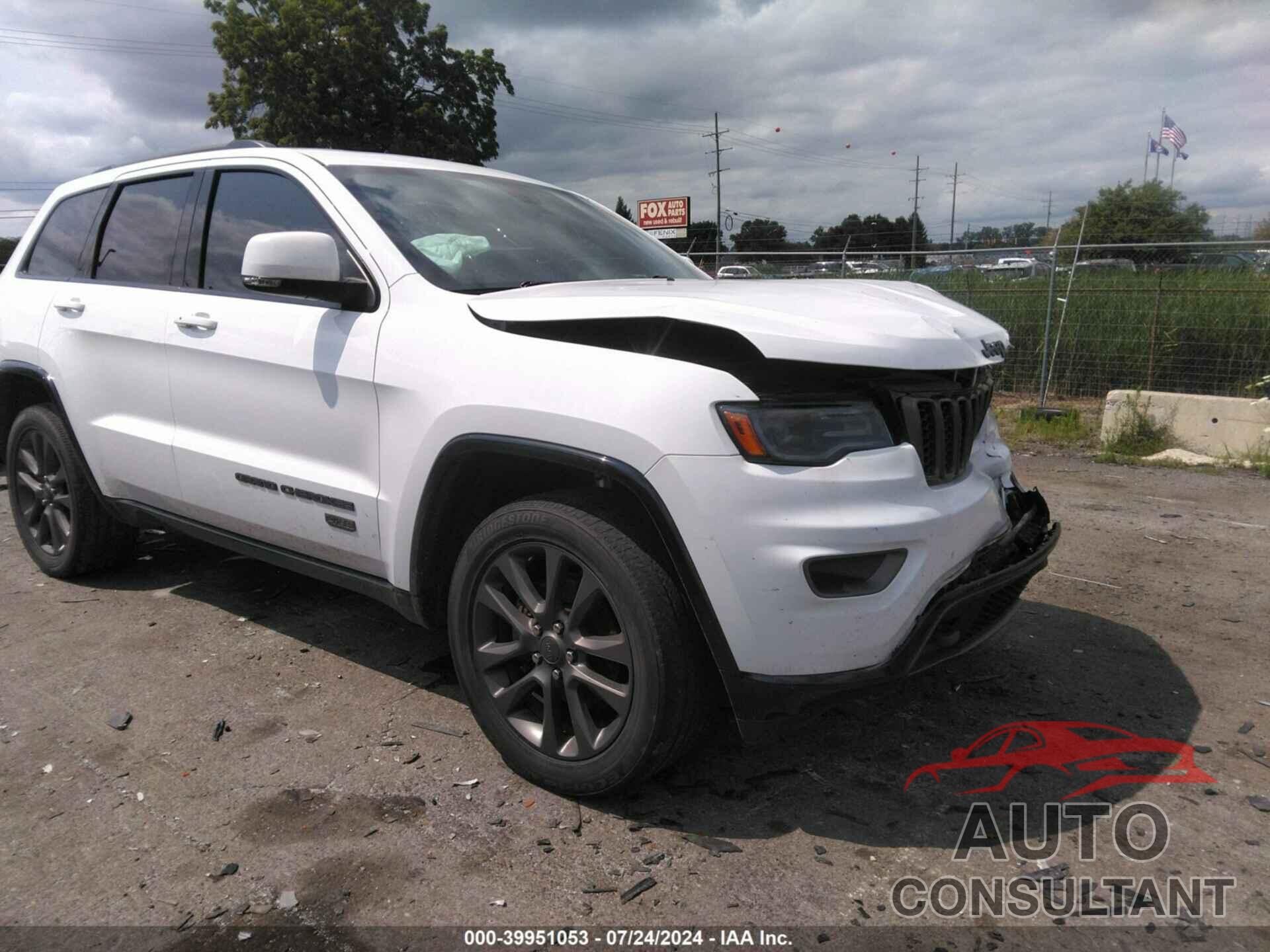 JEEP GRAND CHEROKEE 2016 - 1C4RJFBG7GC364426
