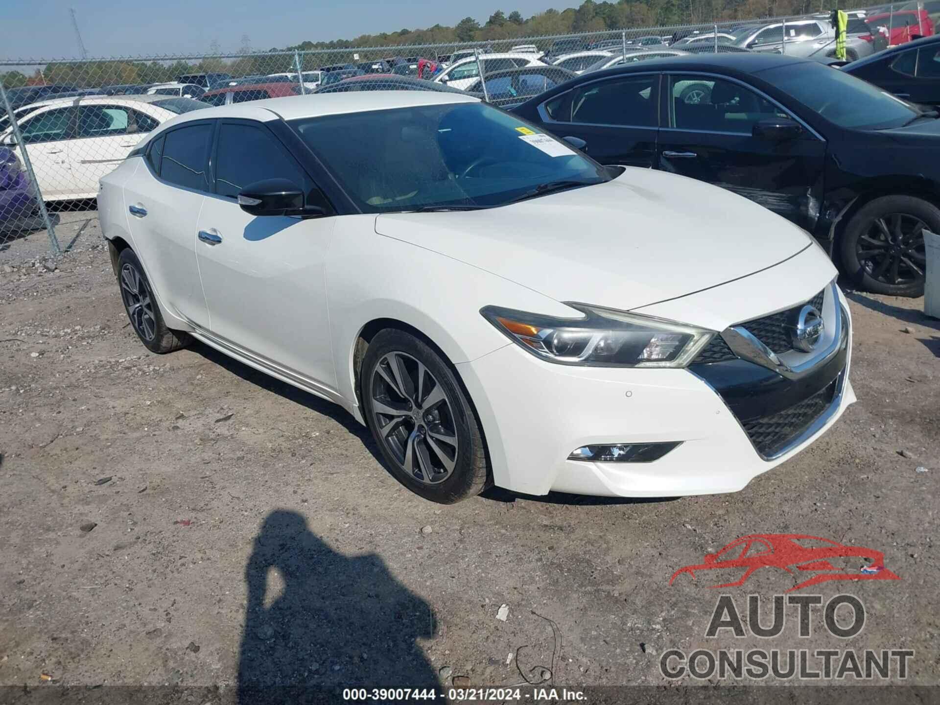 NISSAN MAXIMA 2016 - 1N4AA6AP6GC412082