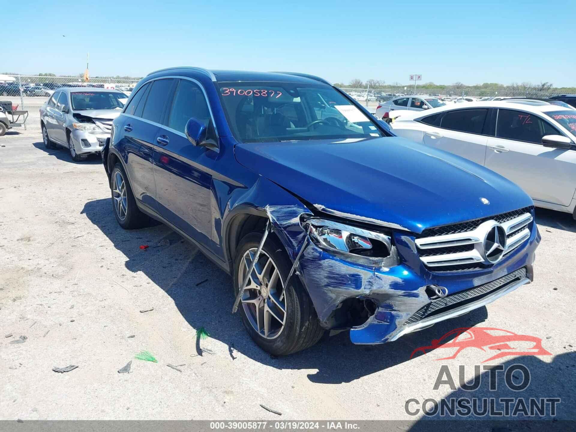 MERCEDES-BENZ GLC 300 2017 - WDC0G4JB9HF117937