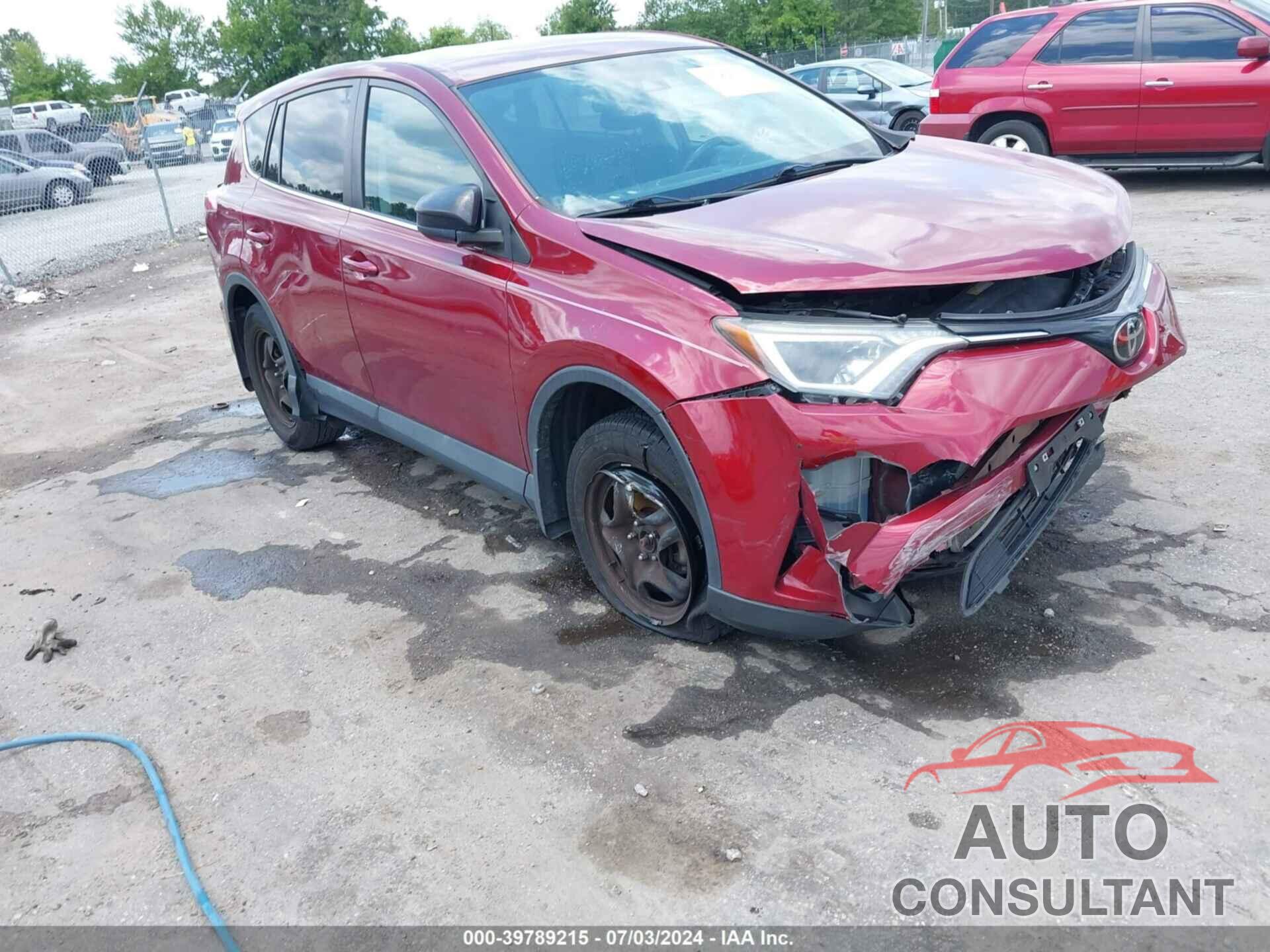 TOYOTA RAV4 2018 - 2T3ZFREV3JW470499