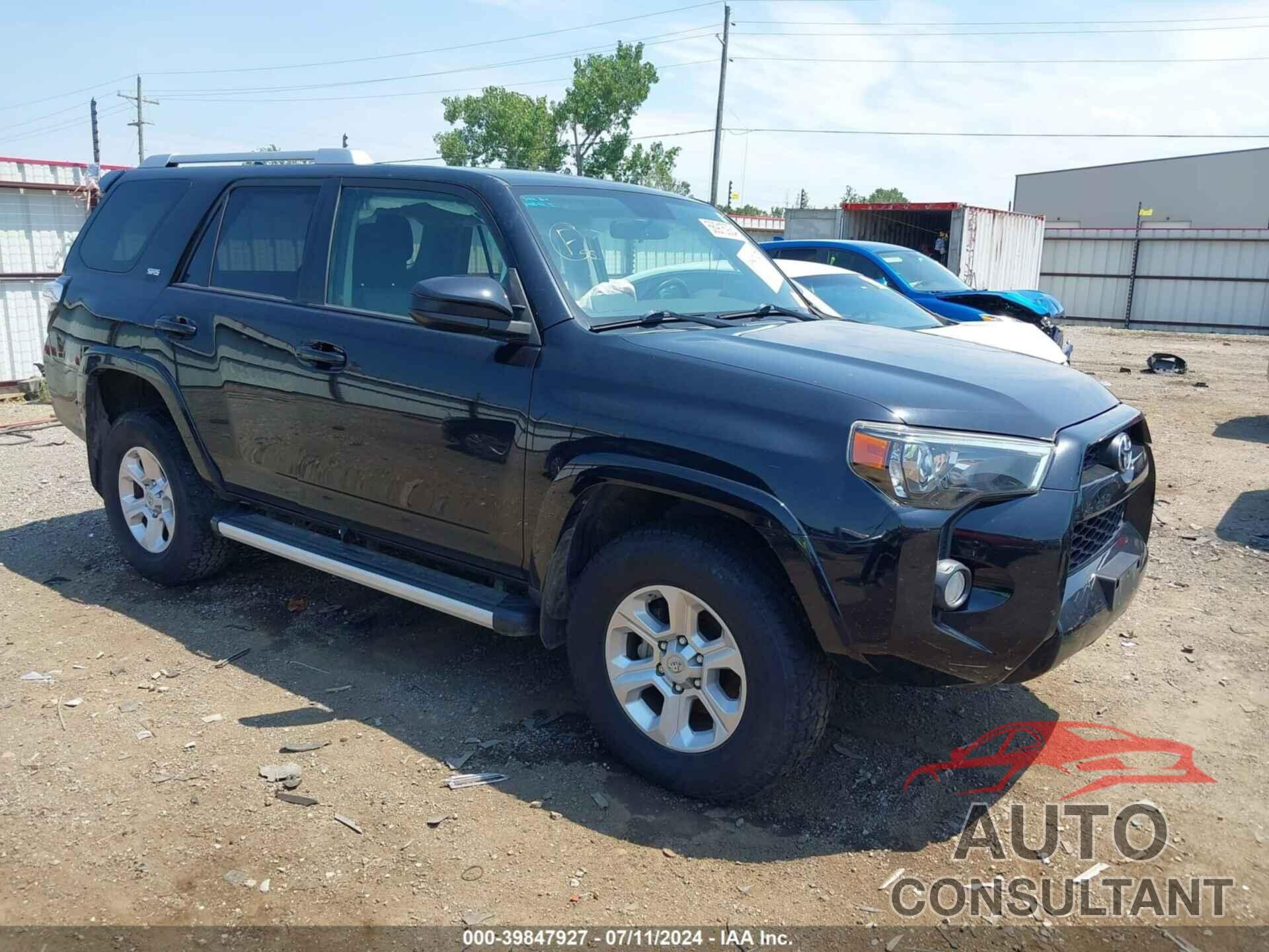 TOYOTA 4RUNNER 2016 - JTEBU5JR4G5396871