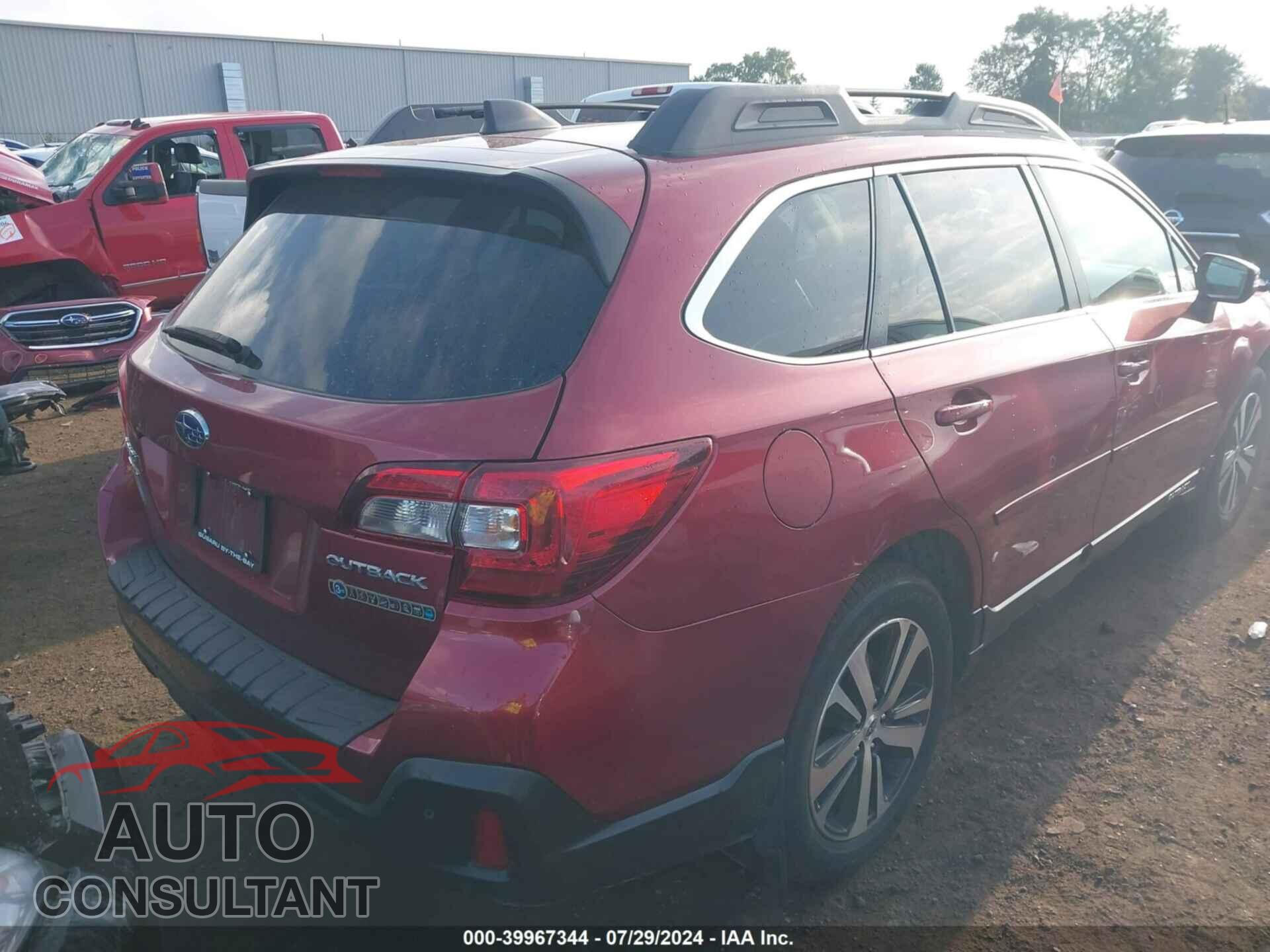 SUBARU OUTBACK 2018 - 4S4BSANC2J3248564