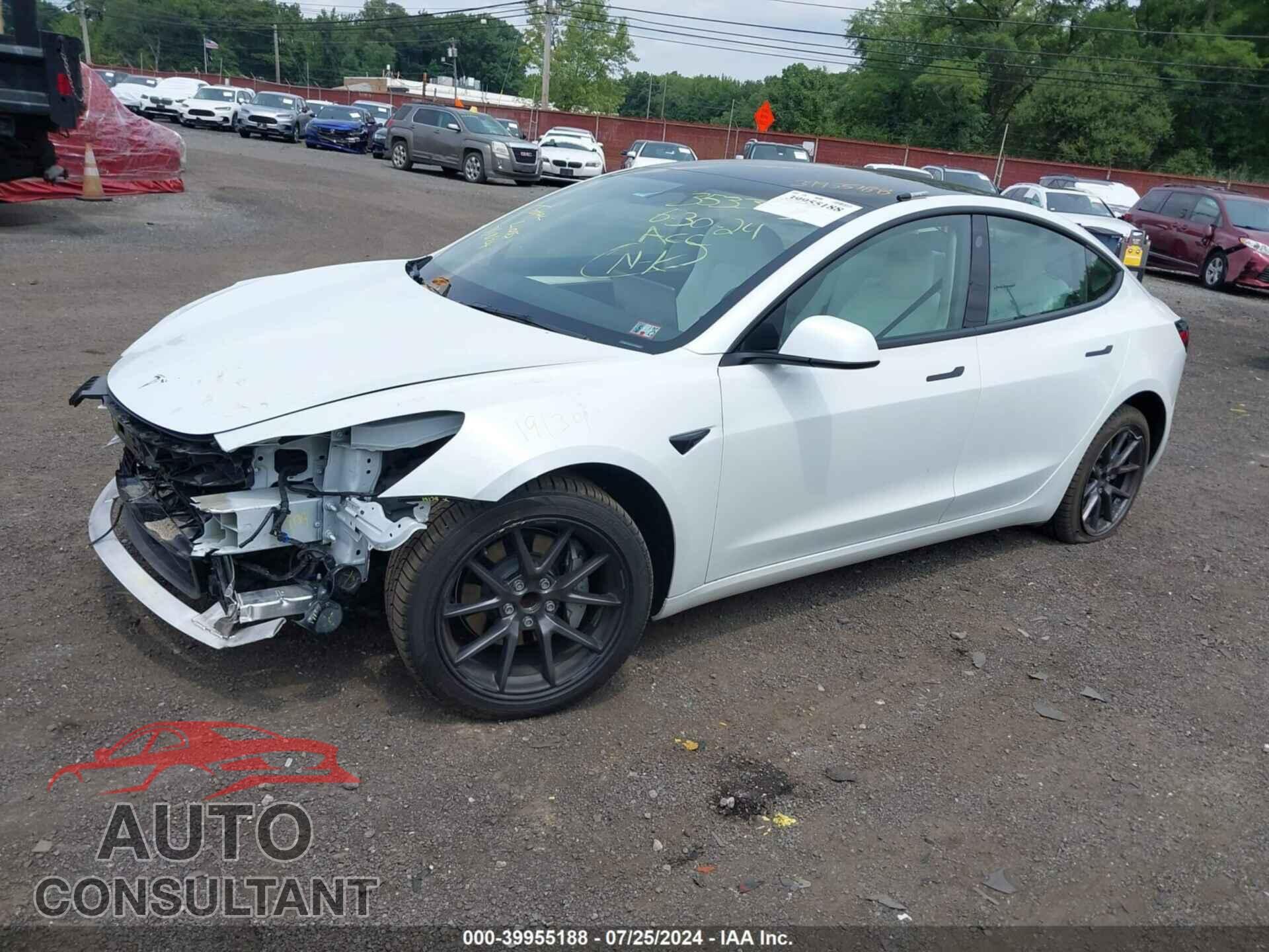 TESLA MODEL 3 2023 - 5YJ3E1EA7PF419643
