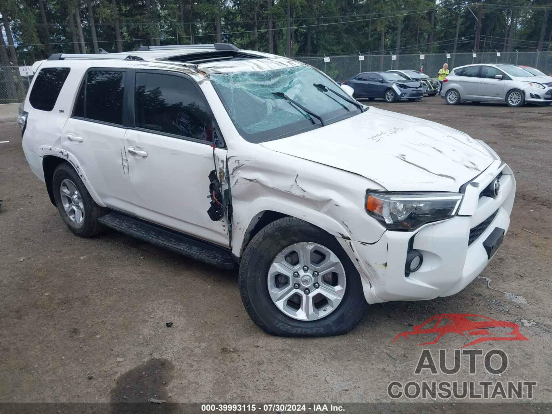 TOYOTA 4RUNNER 2019 - JTEBU5JR7K5714636