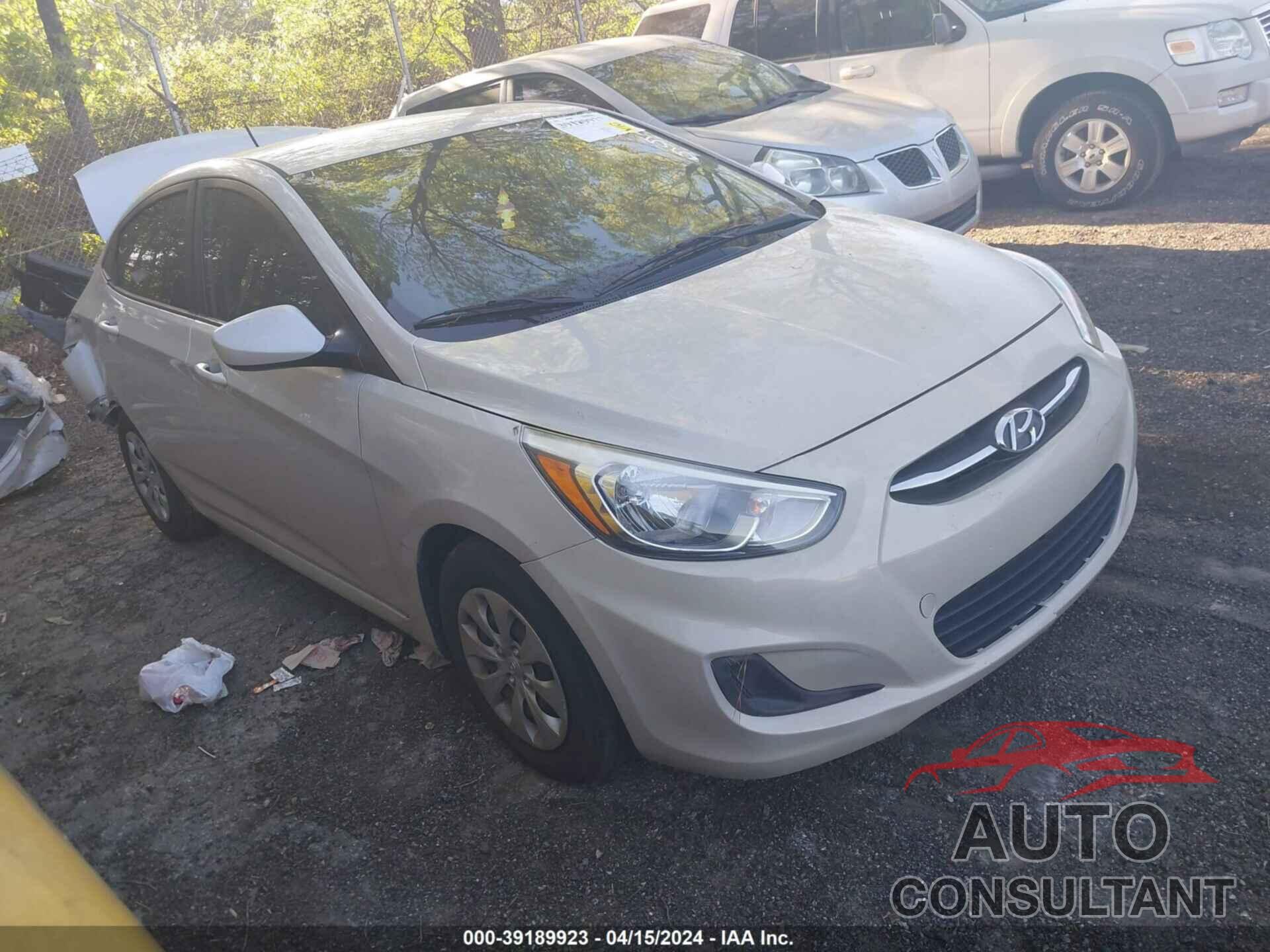 HYUNDAI ACCENT 2017 - KMHCT4AE2HU190955