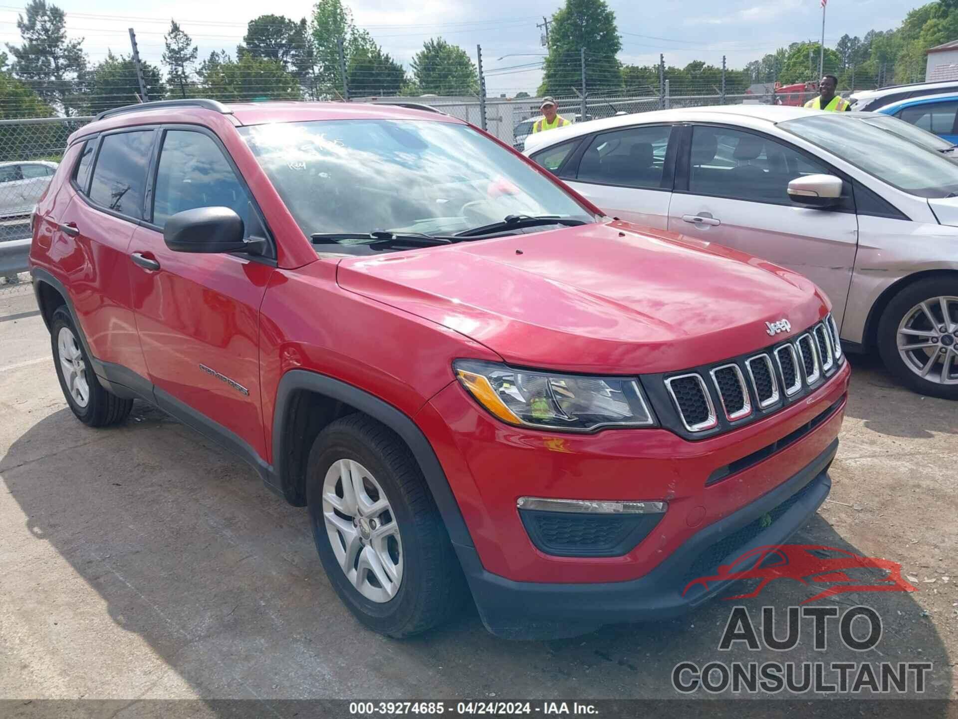 JEEP COMPASS 2018 - 3C4NJCAB9JT425175