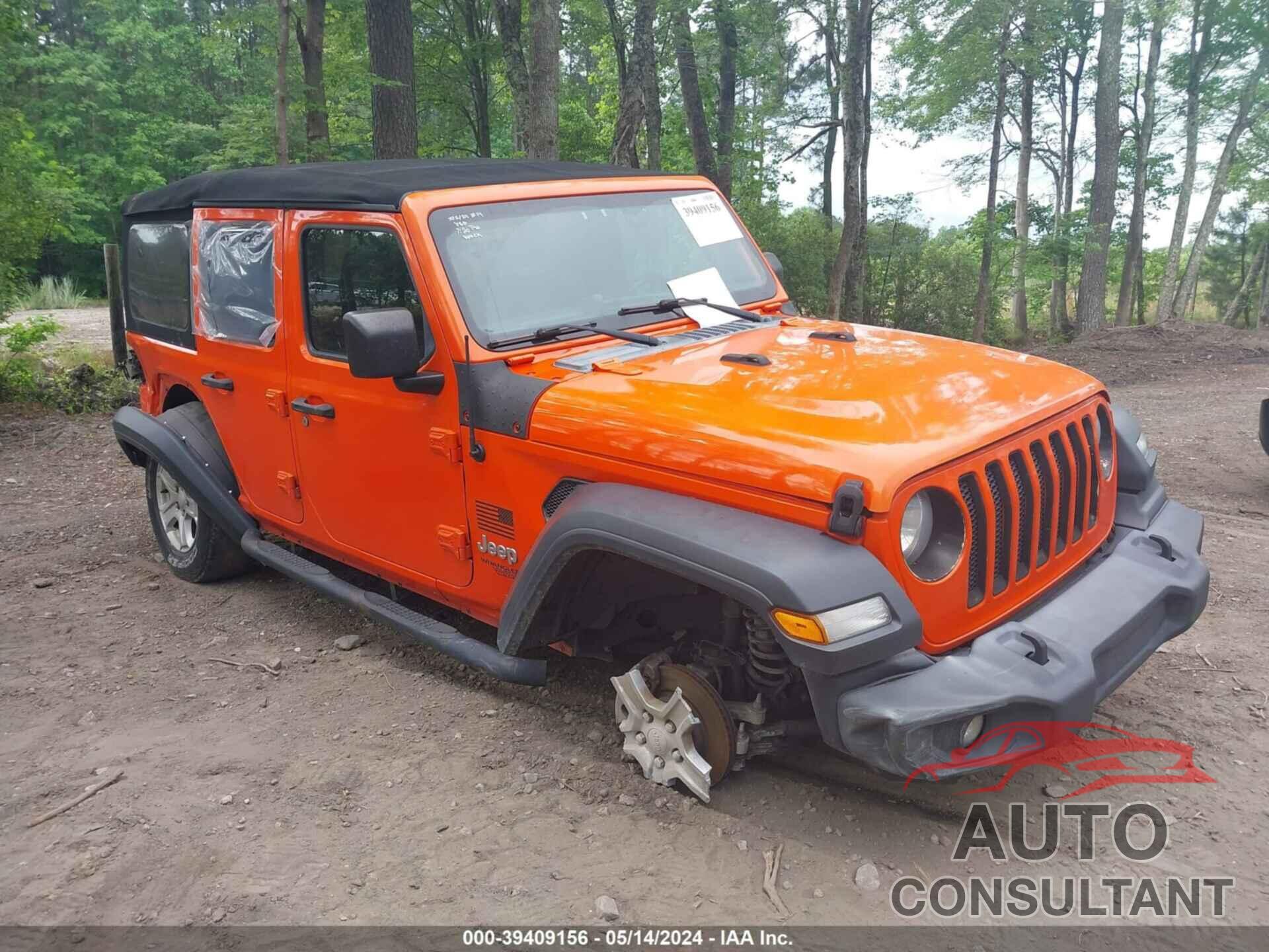JEEP WRANGLER UNLIMITED 2019 - 1C4HJXDG6KW516816