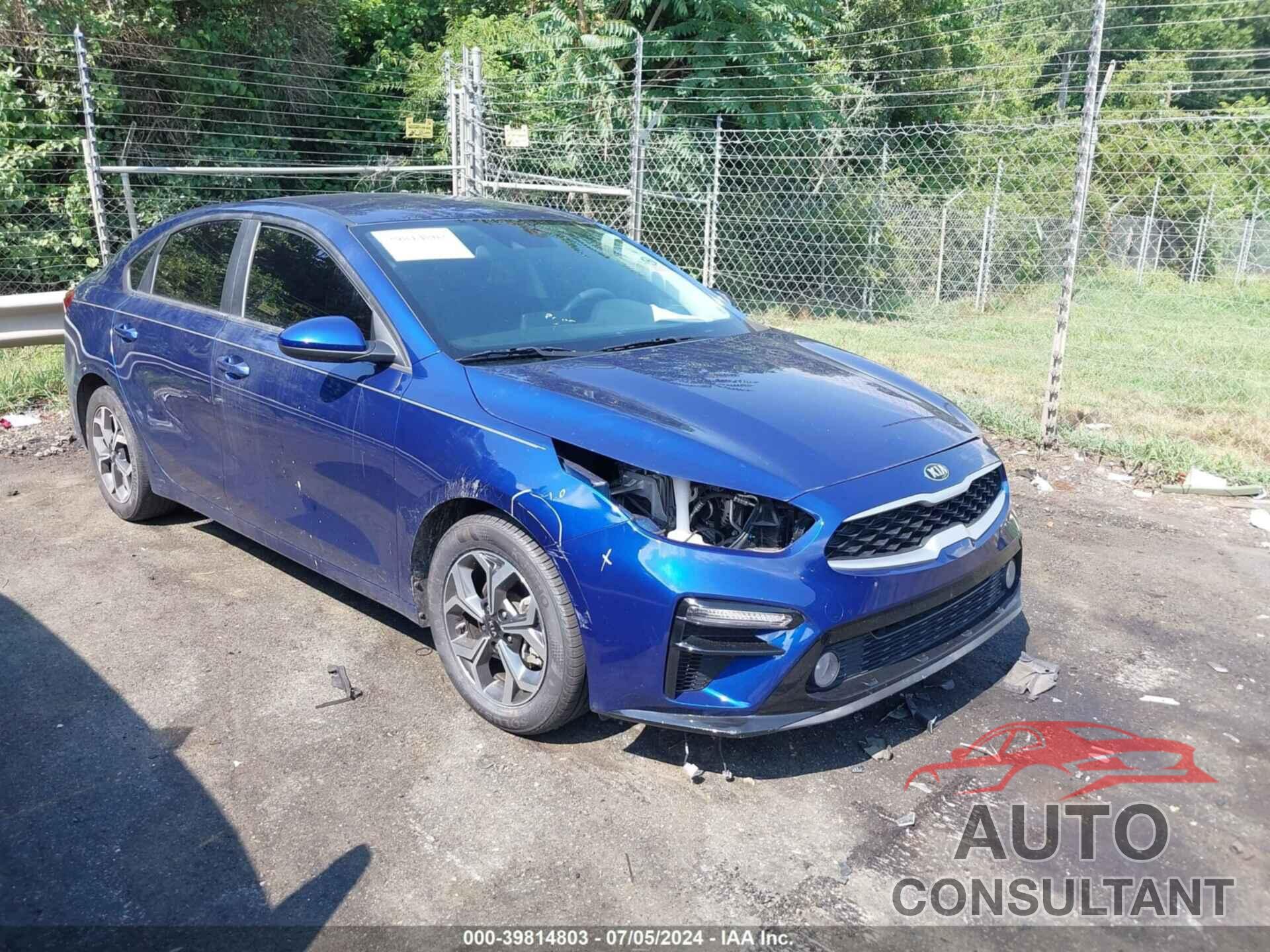 KIA FORTE 2021 - 3KPF24AD8ME309418