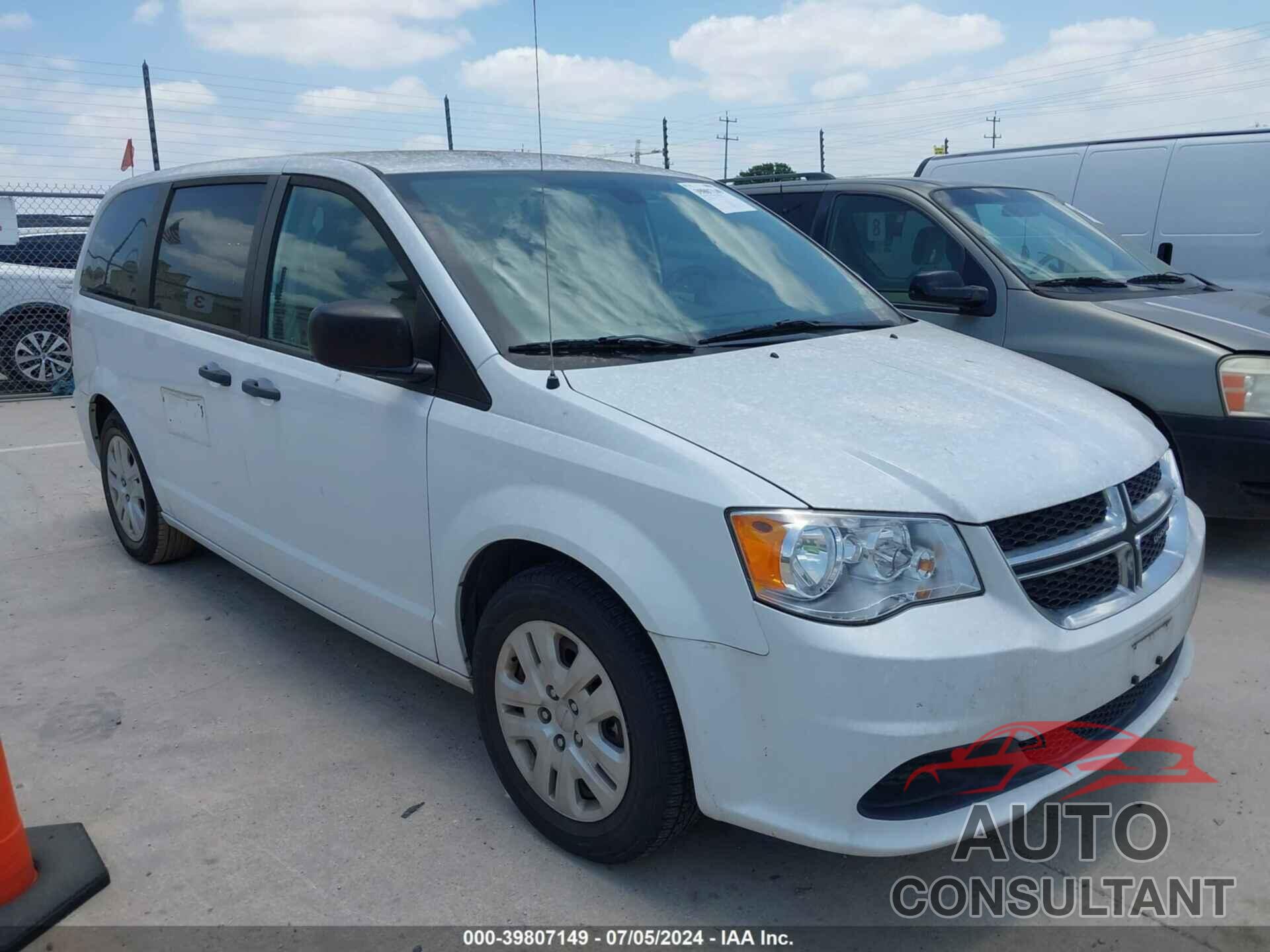 DODGE GRAND CARAVAN 2019 - 2C4RDGBG7KR540856