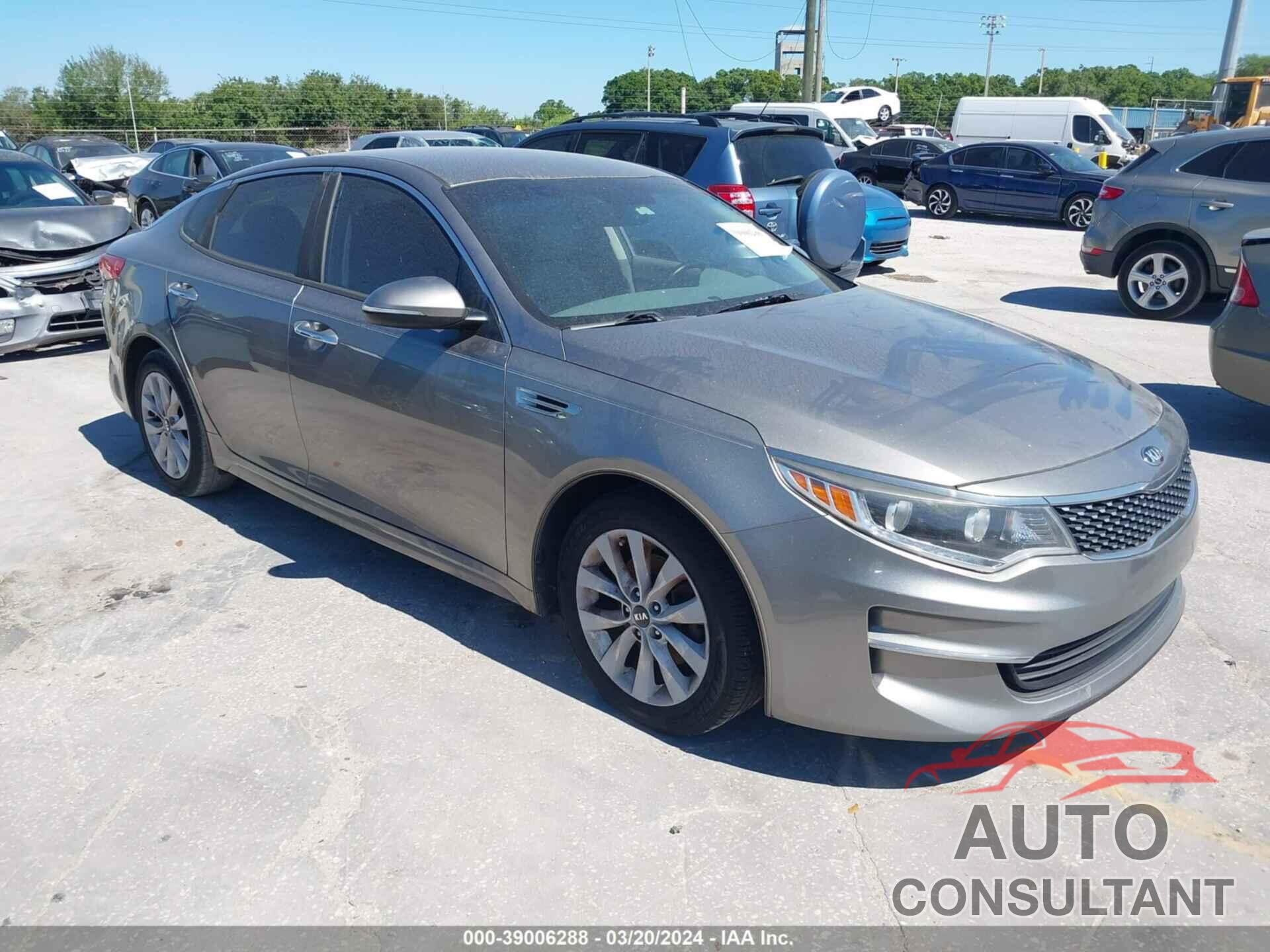 KIA OPTIMA 2016 - 5XXGU4L31GG067523