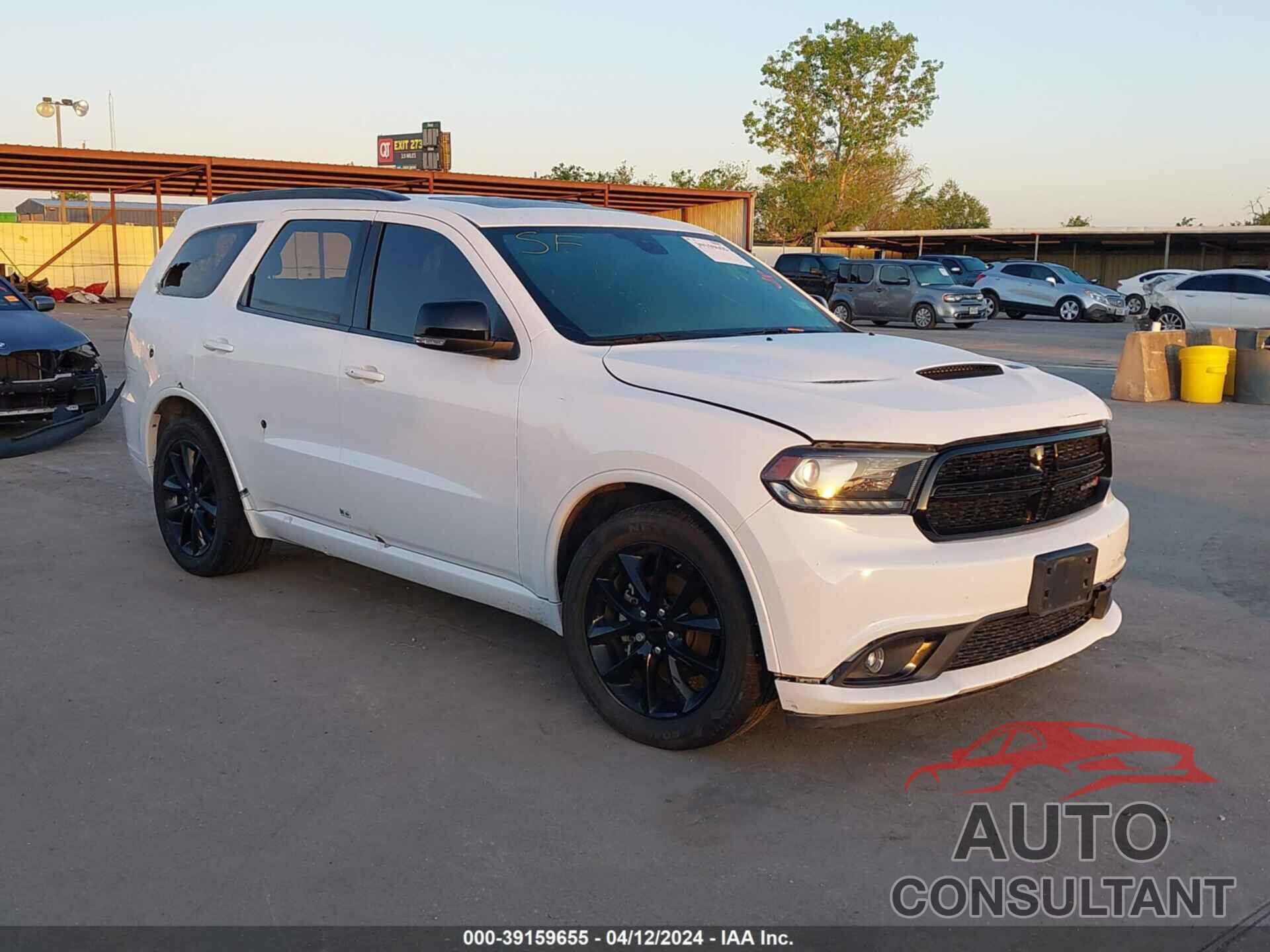 DODGE DURANGO 2018 - 1C4RDHDG6JC384772