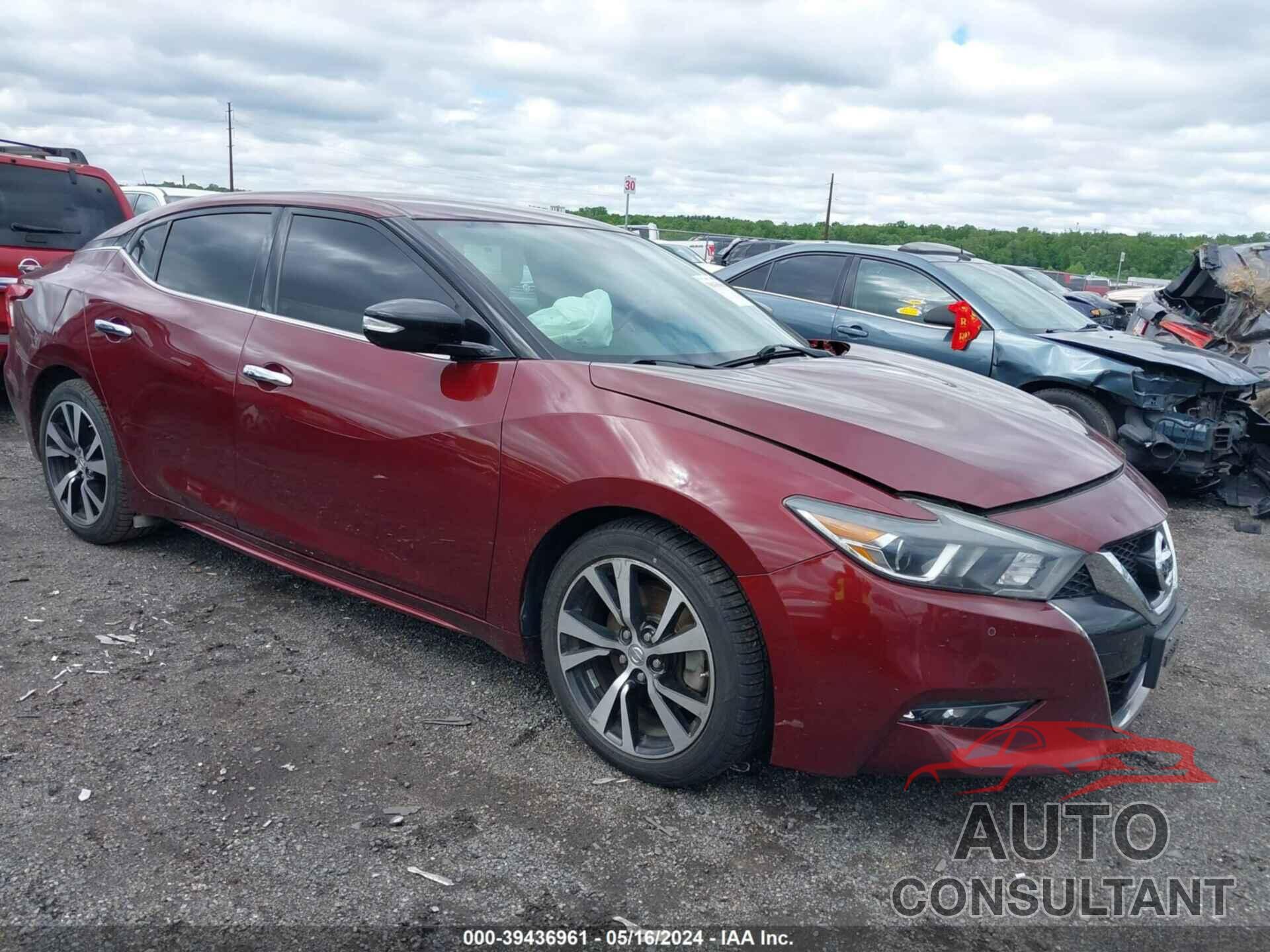 NISSAN MAXIMA 2018 - 1N4AA6AP8JC378637