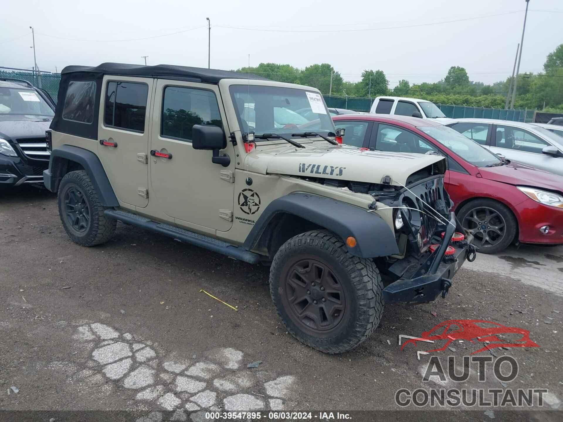 JEEP WRANGLER UNLIMITED 2017 - 1C4BJWDG2HL594861