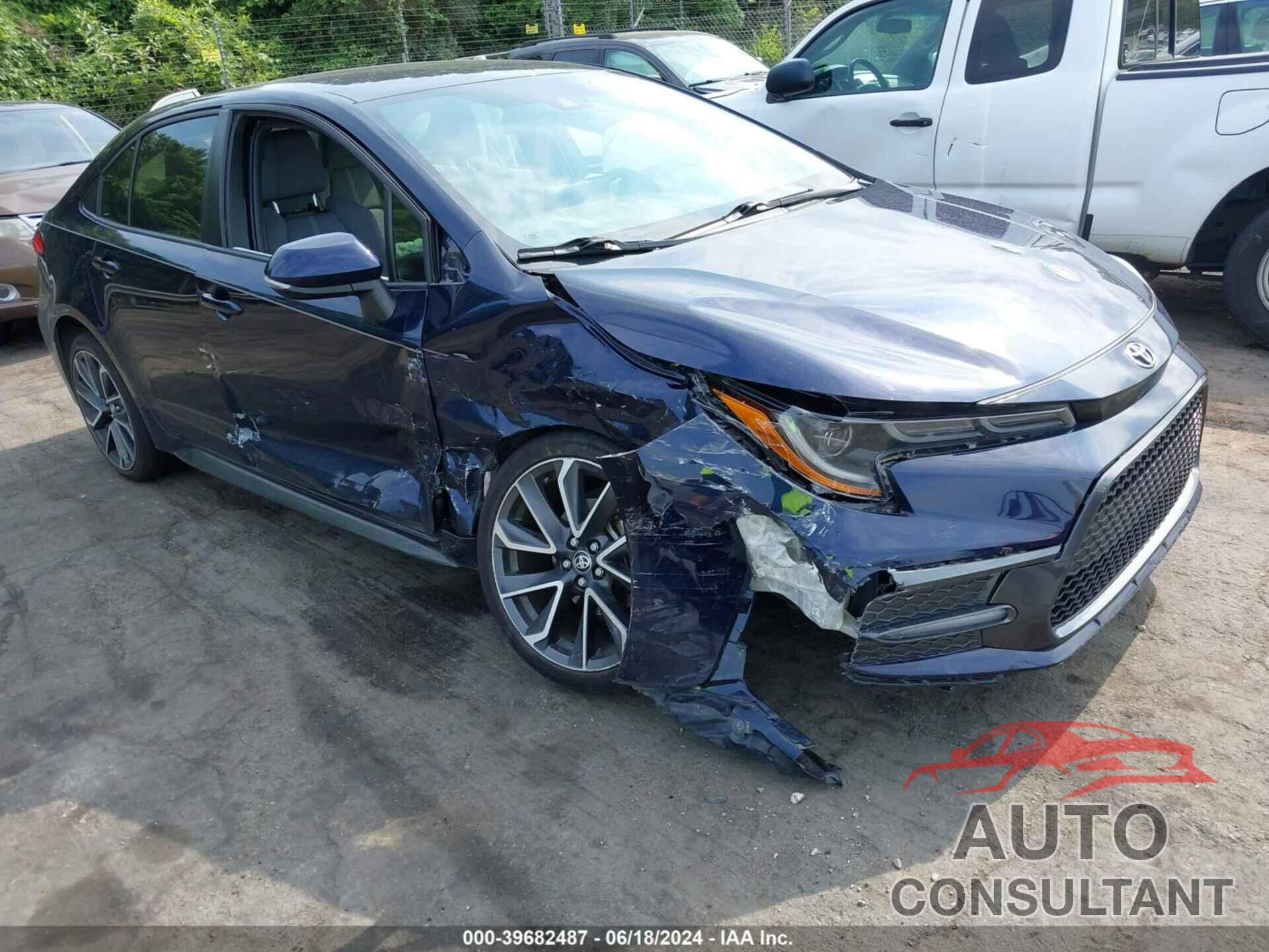 TOYOTA COROLLA 2020 - JTDS4RCEXLJ000451