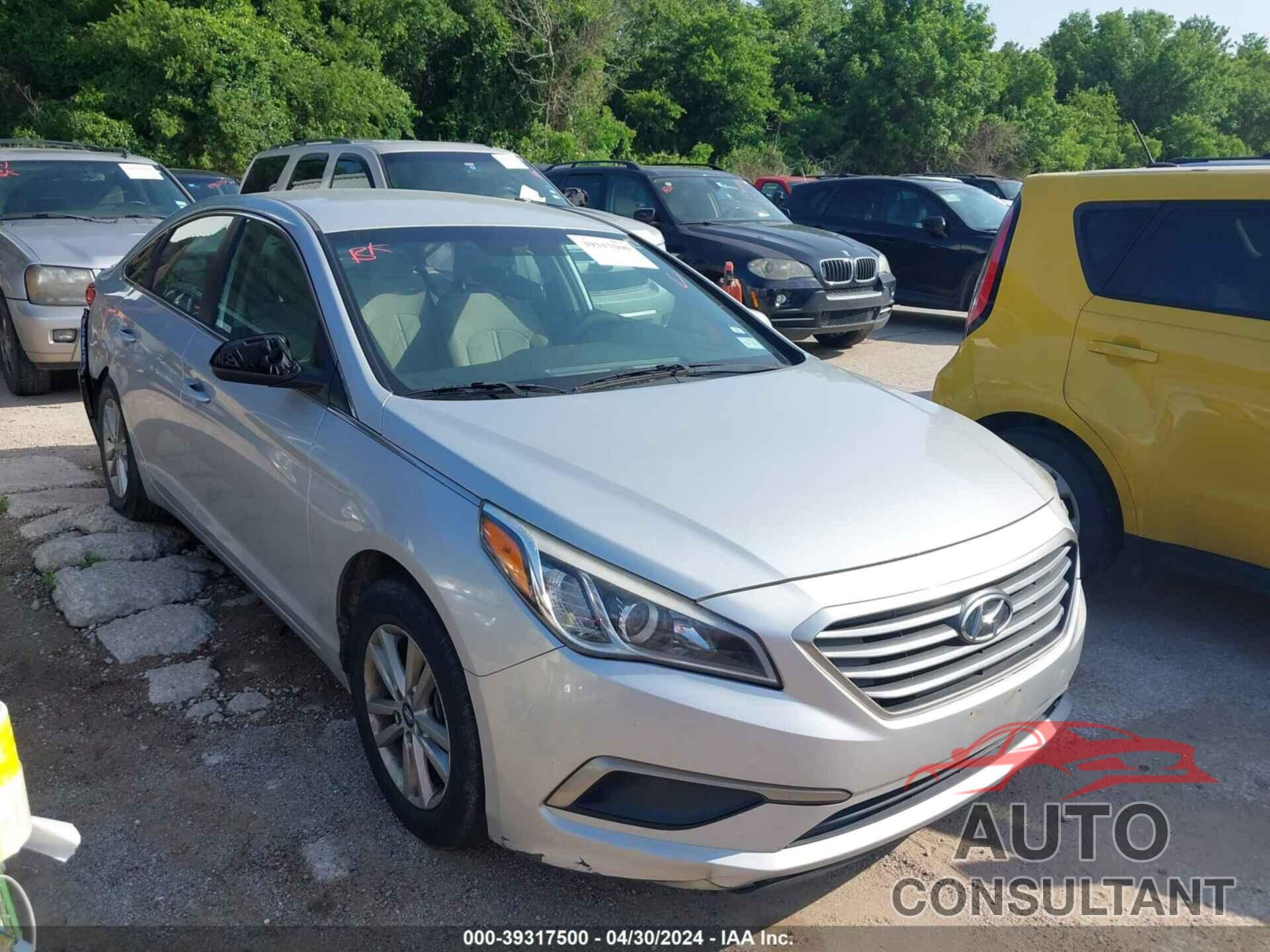 HYUNDAI SONATA 2016 - 5NPE24AF0GH384949
