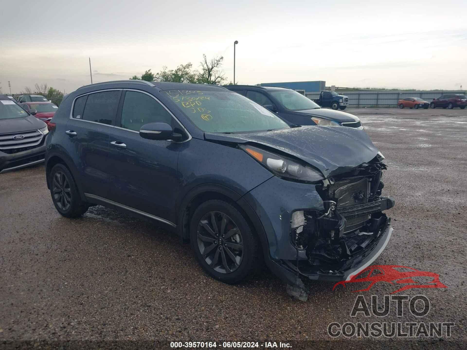 KIA SPORTAGE 2018 - KNDPN3AC2J7452177